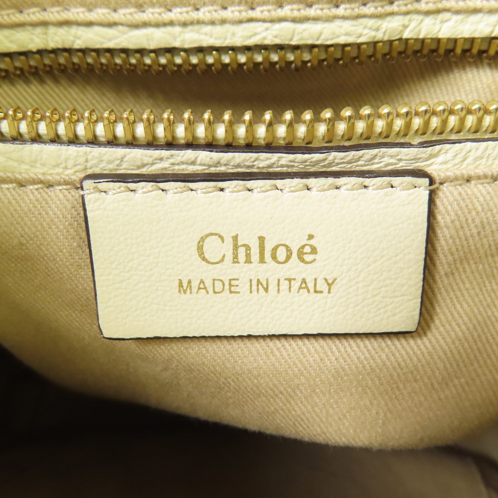 Chloe 麂皮皮革/牛皮皮革Rucksack金扣背包