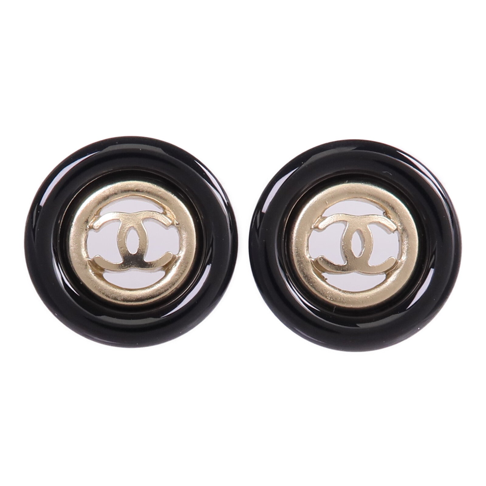 CHANEL PVC/金屬Earrings耳環