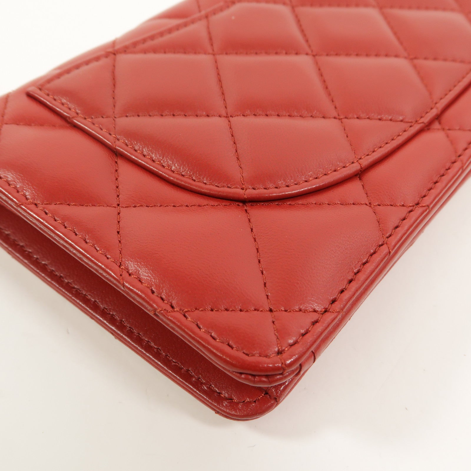 CHANEL 羊皮皮革Long Wallet長錢包