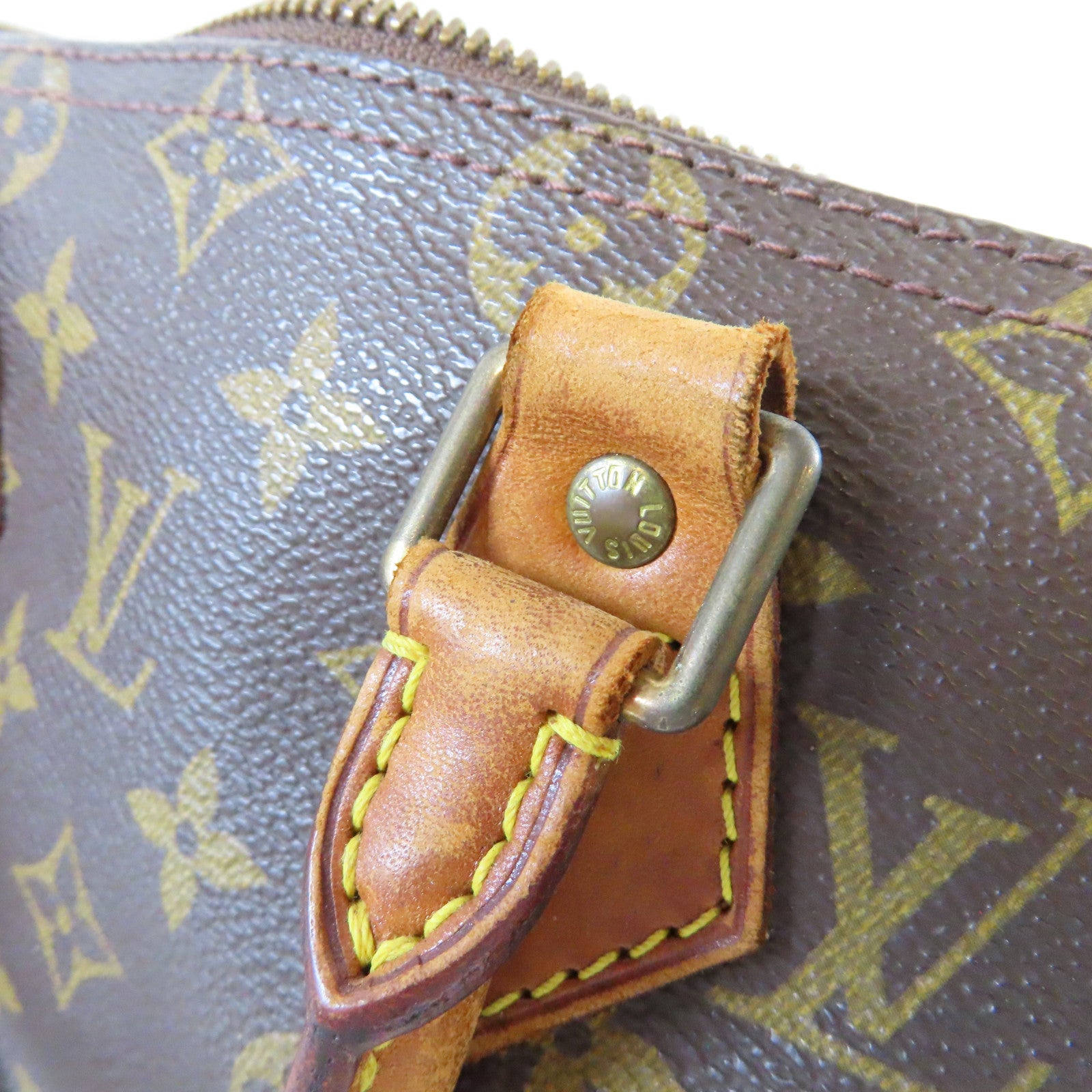 LOUIS VUITTON 【激減優惠】Monogram Speedy 25金扣手挽袋啡色