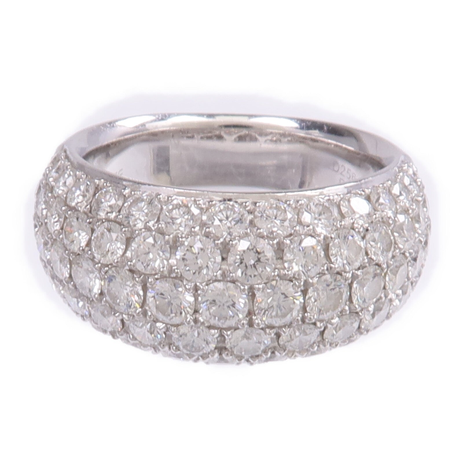JEWELRY 【激減優惠】18K白金Diamond Ring鑽石戒指US#5.75