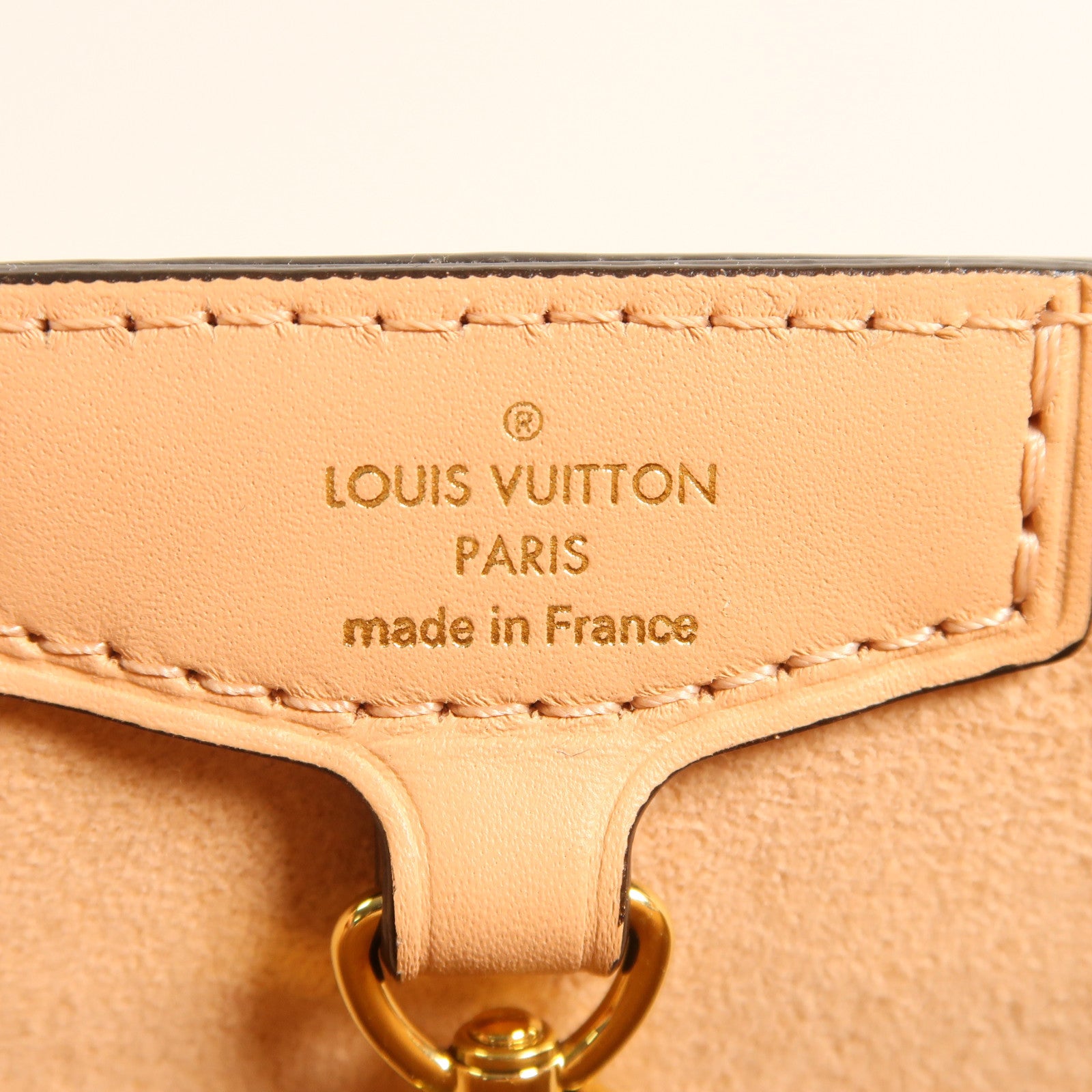 LOUIS VUITTON 【激減優惠】Damier Belmont NV PM金扣手挽肩背兩用袋啡色