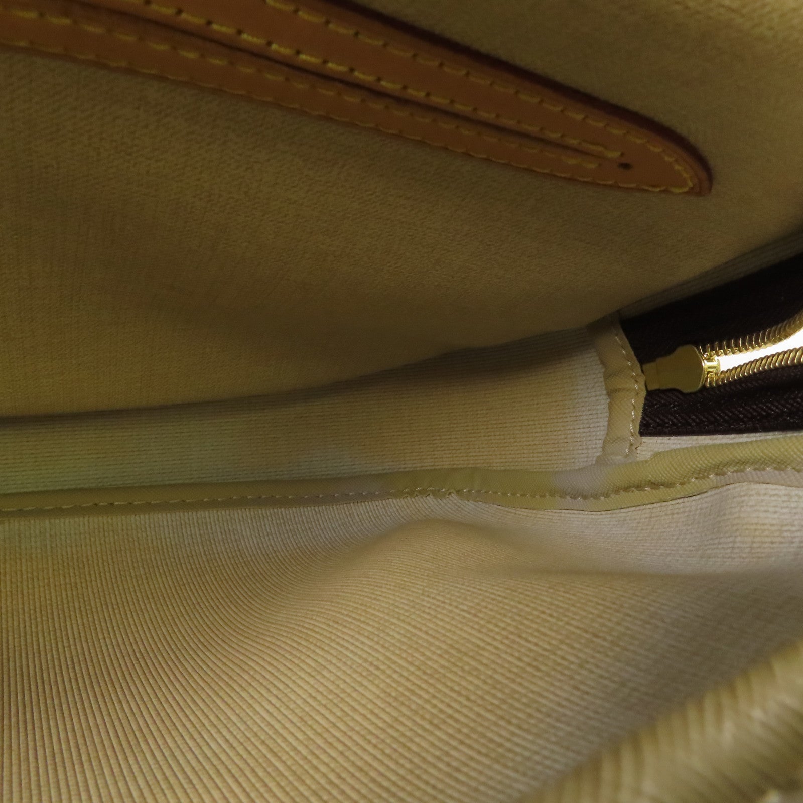 LOUIS VUITTON Monogram Reporter PM金扣肩背袋棕色
