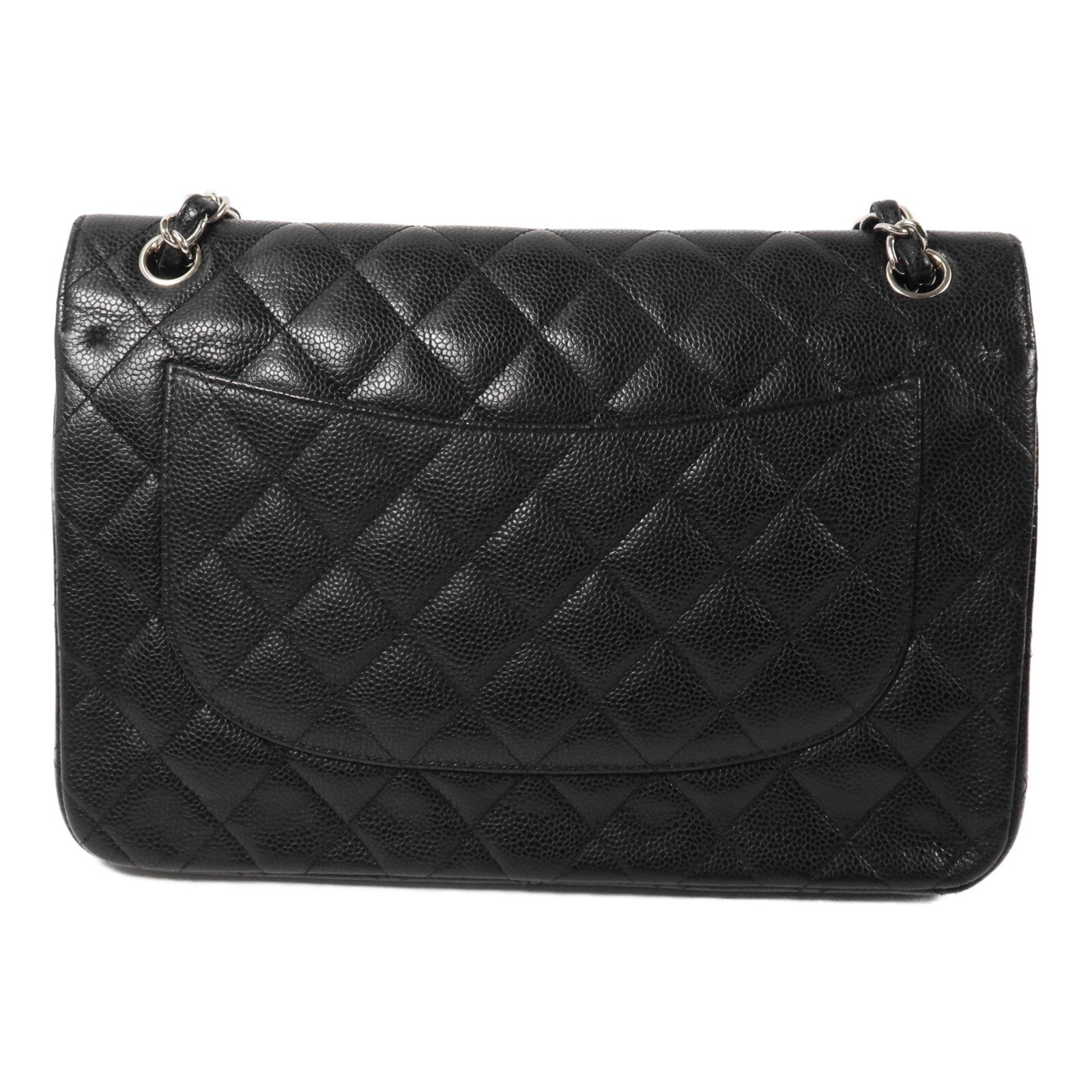 CHANEL 牛皮皮革Large Classic鏈帶肩背袋
