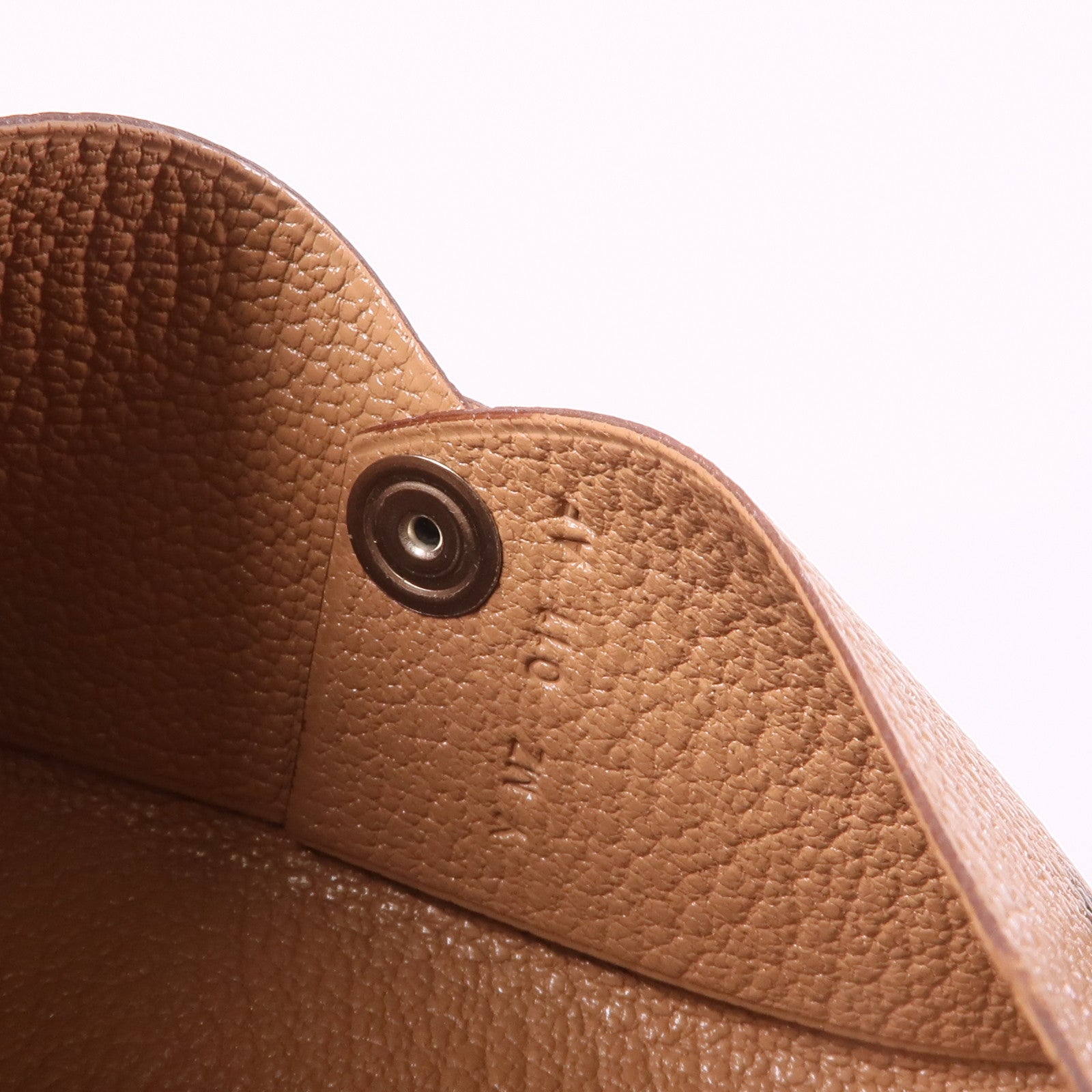 HERMES Mysore Goatskin皮革 Calvi Card Holder卡片套