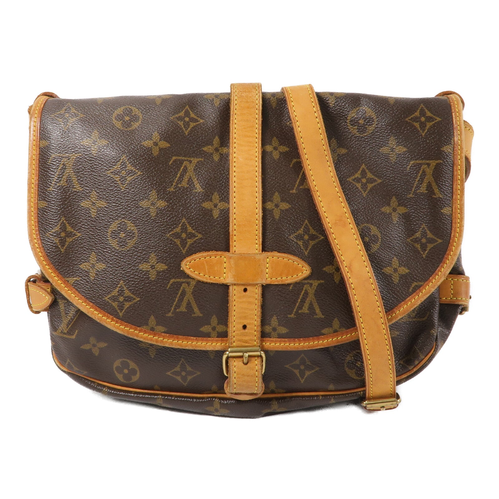 LOUIS VUITTON Monogram Saumur 30肩背袋