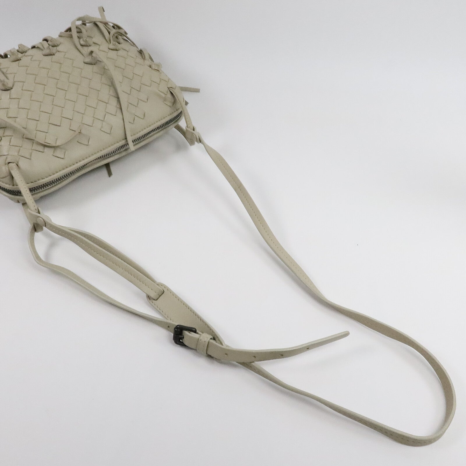 BOTTEGA VENETA 羊皮皮革Intrecciato Nodini肩背袋