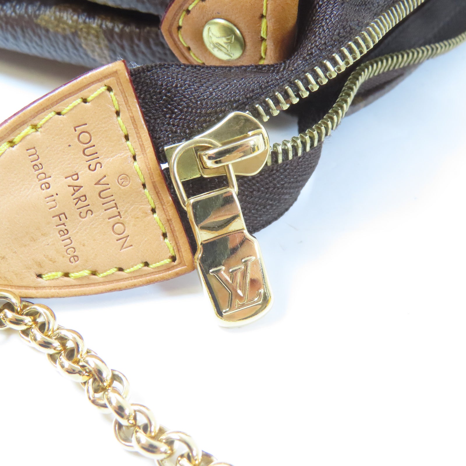 LOUIS VUITTON Monogram Eva金扣手挽肩背兩用袋啡色