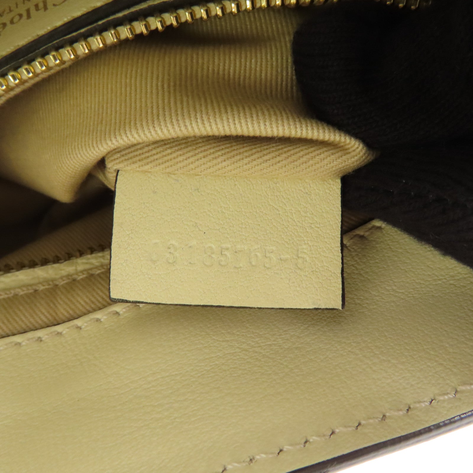 Chloe 麂皮皮革/牛皮皮革Rucksack金扣背包