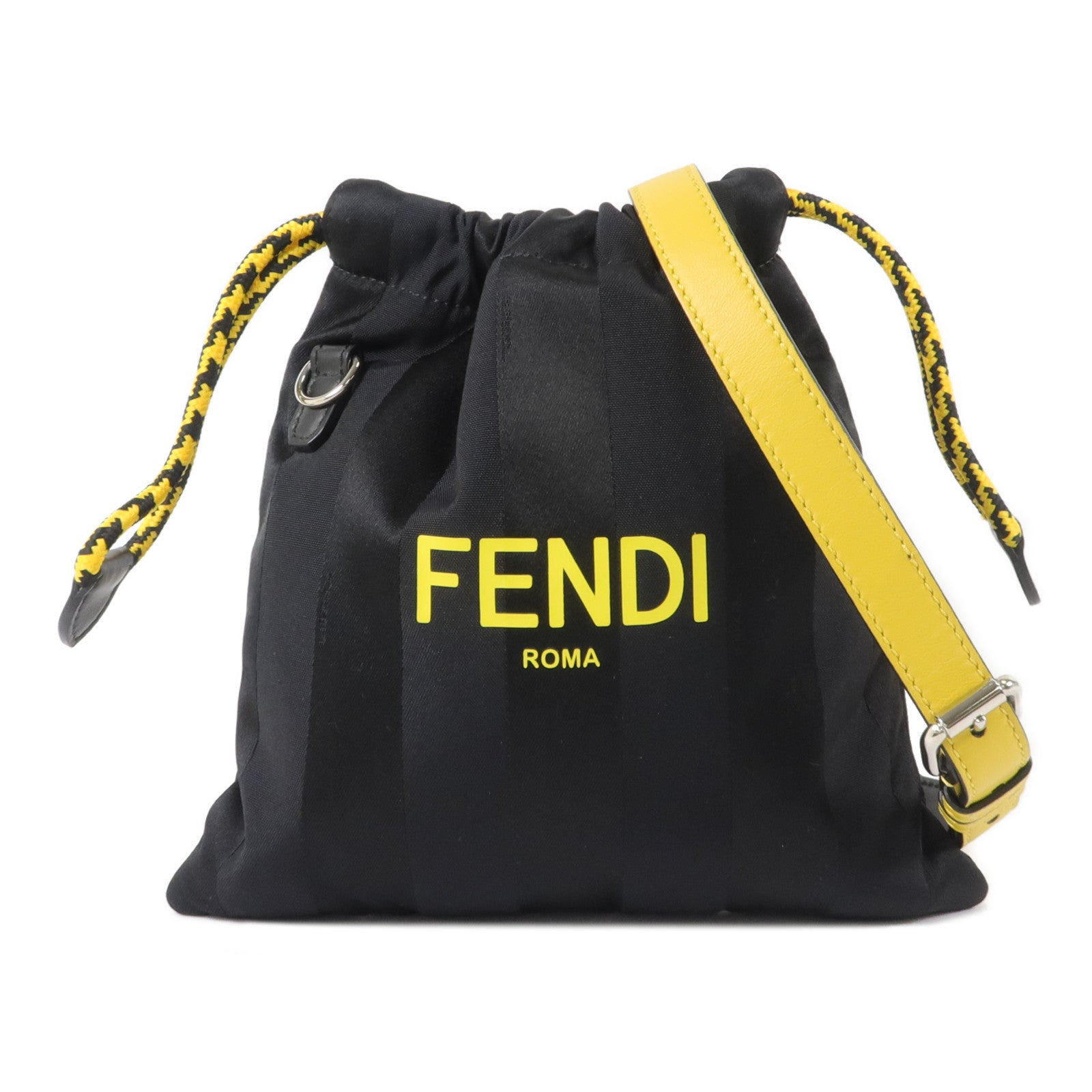 FENDI 尼龍/牛皮皮革Shoulder Bag肩背袋