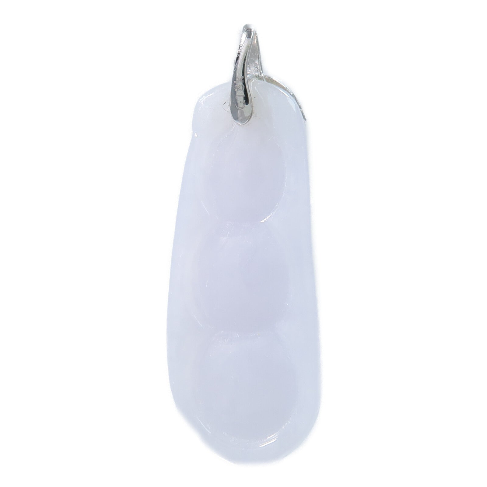 JEWELRY 18K白金Jade Pendant翡翠吊墜
