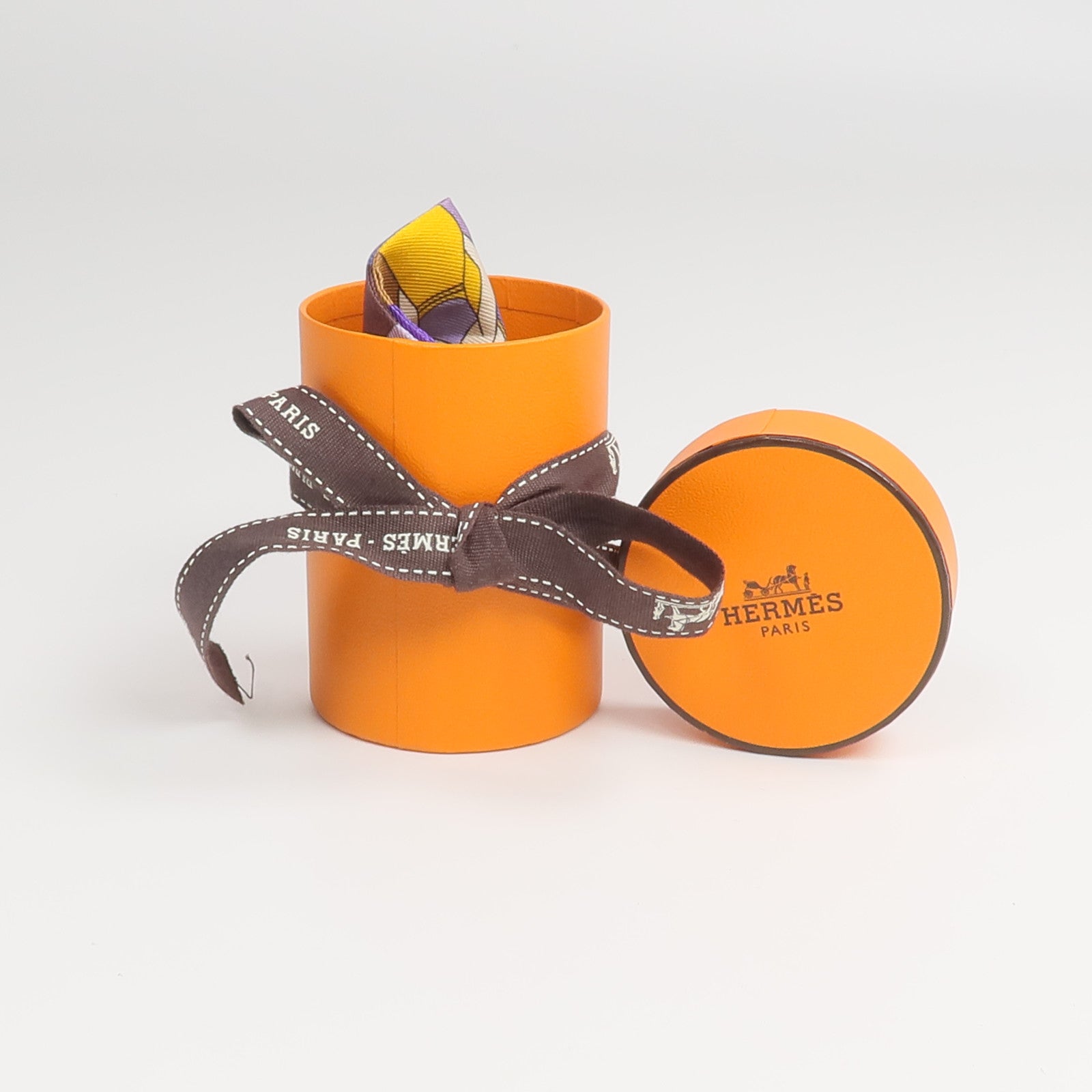 HERMES 絲質Twilly絲巾