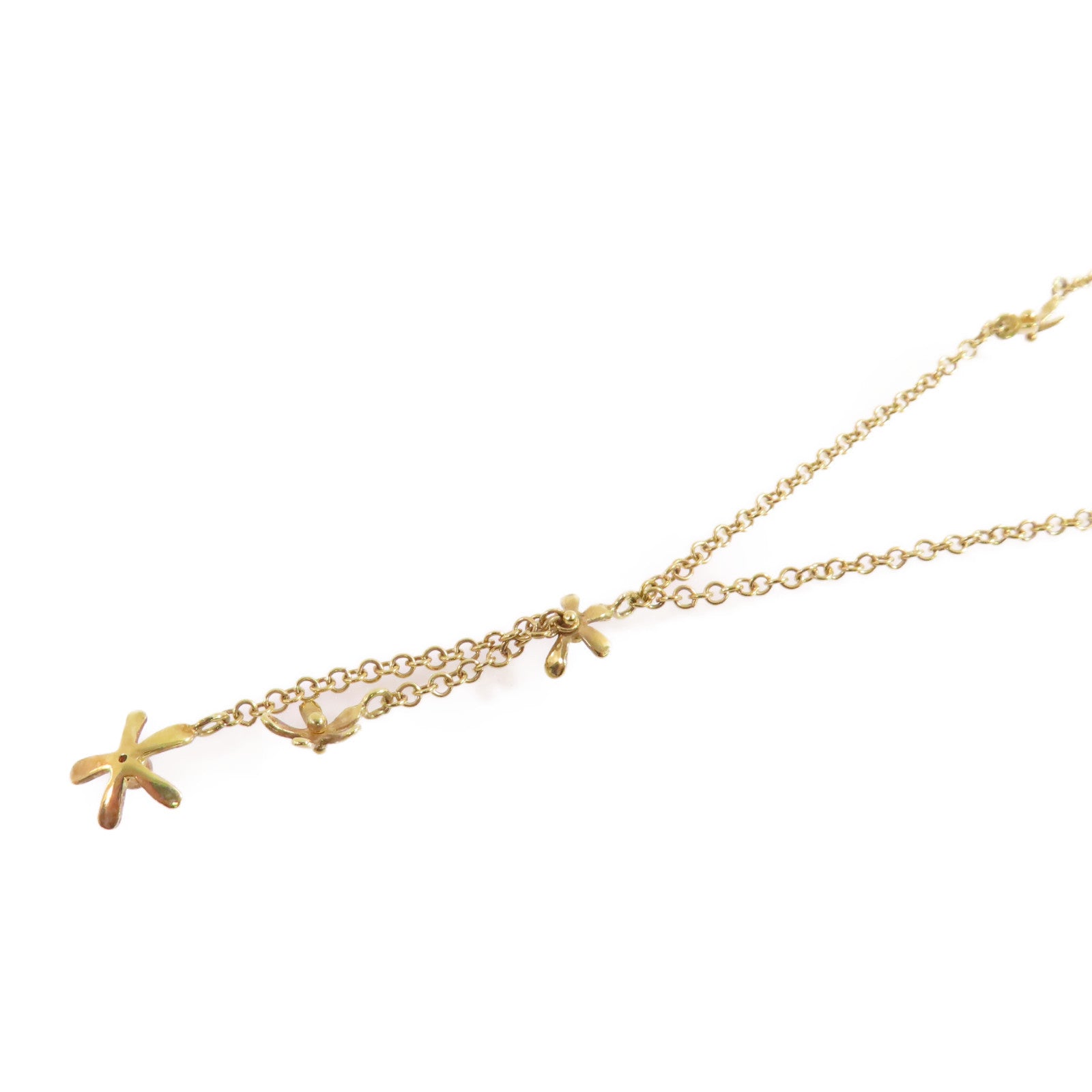 JEWELRY 【激減優惠】18K黃金/鑽石Diamond Necklace項鏈