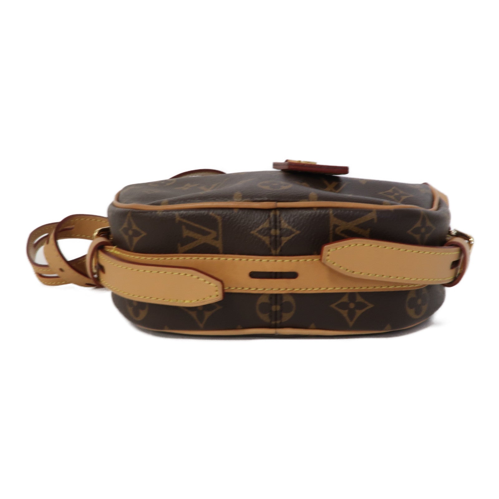 LOUIS VUITTON Monogram Boite Chapeau Souple金扣肩背袋啡色