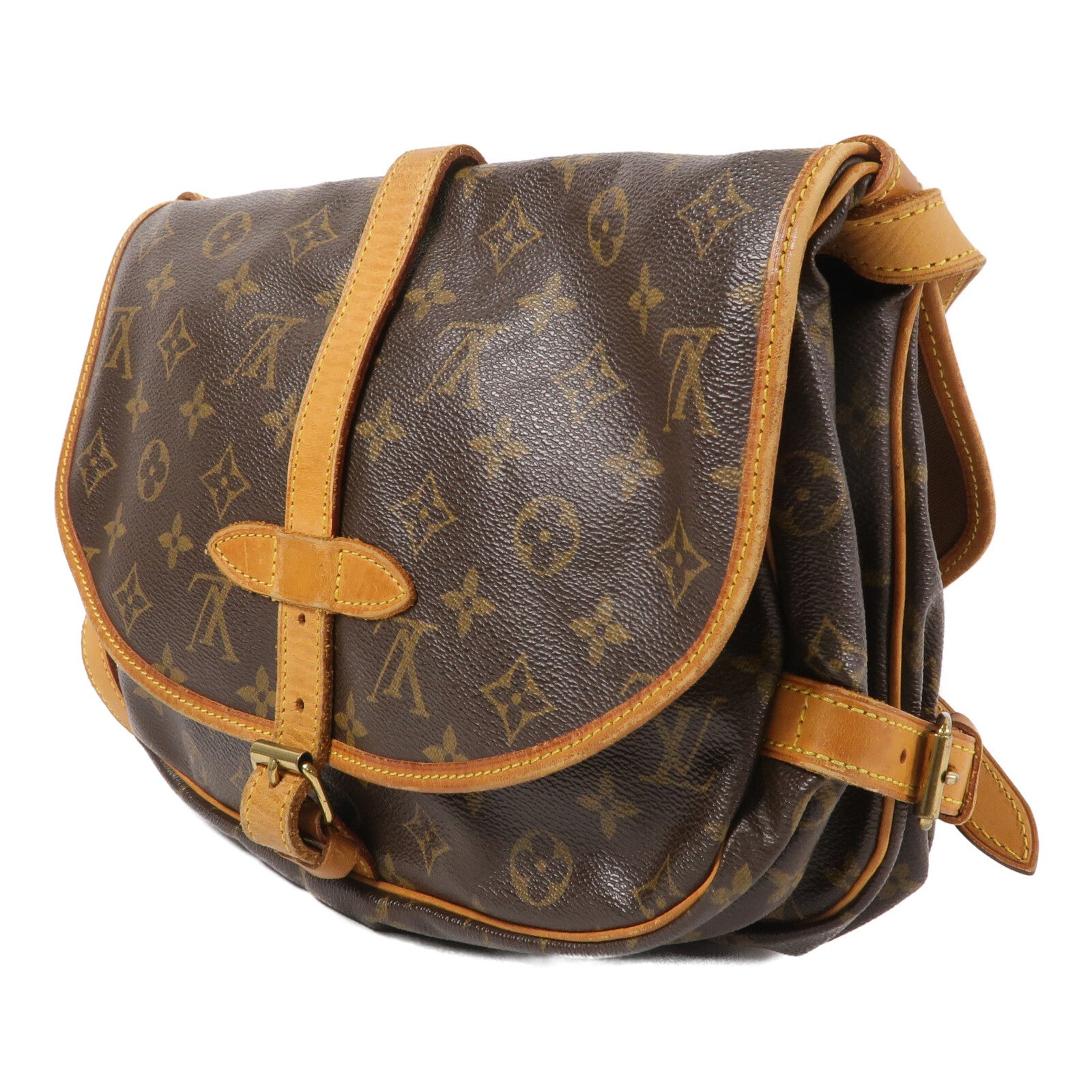 LOUIS VUITTON Monogram Saumur 30肩背袋