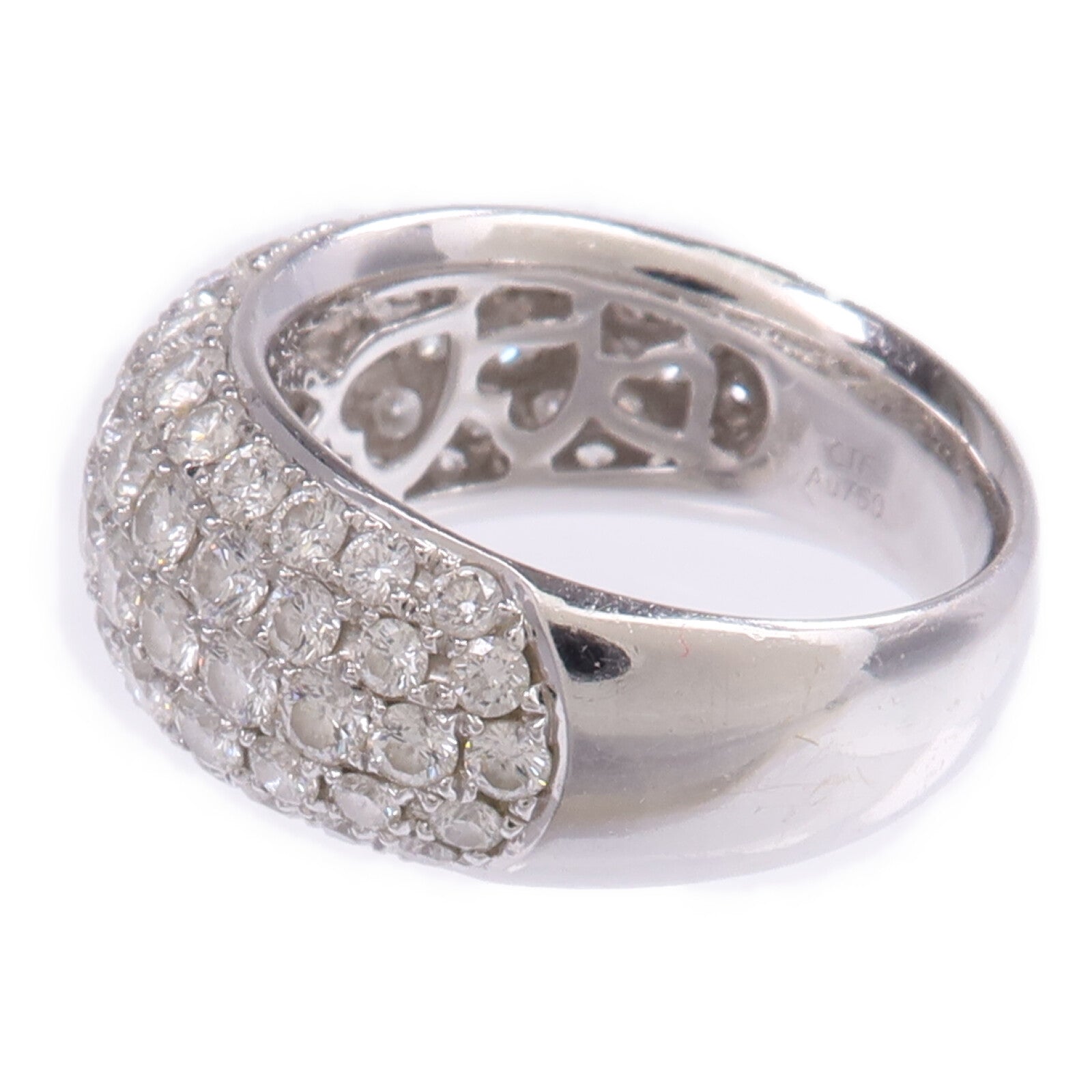 JEWELRY 【激減優惠】18K白金Diamond Ring鑽石戒指US#5.75