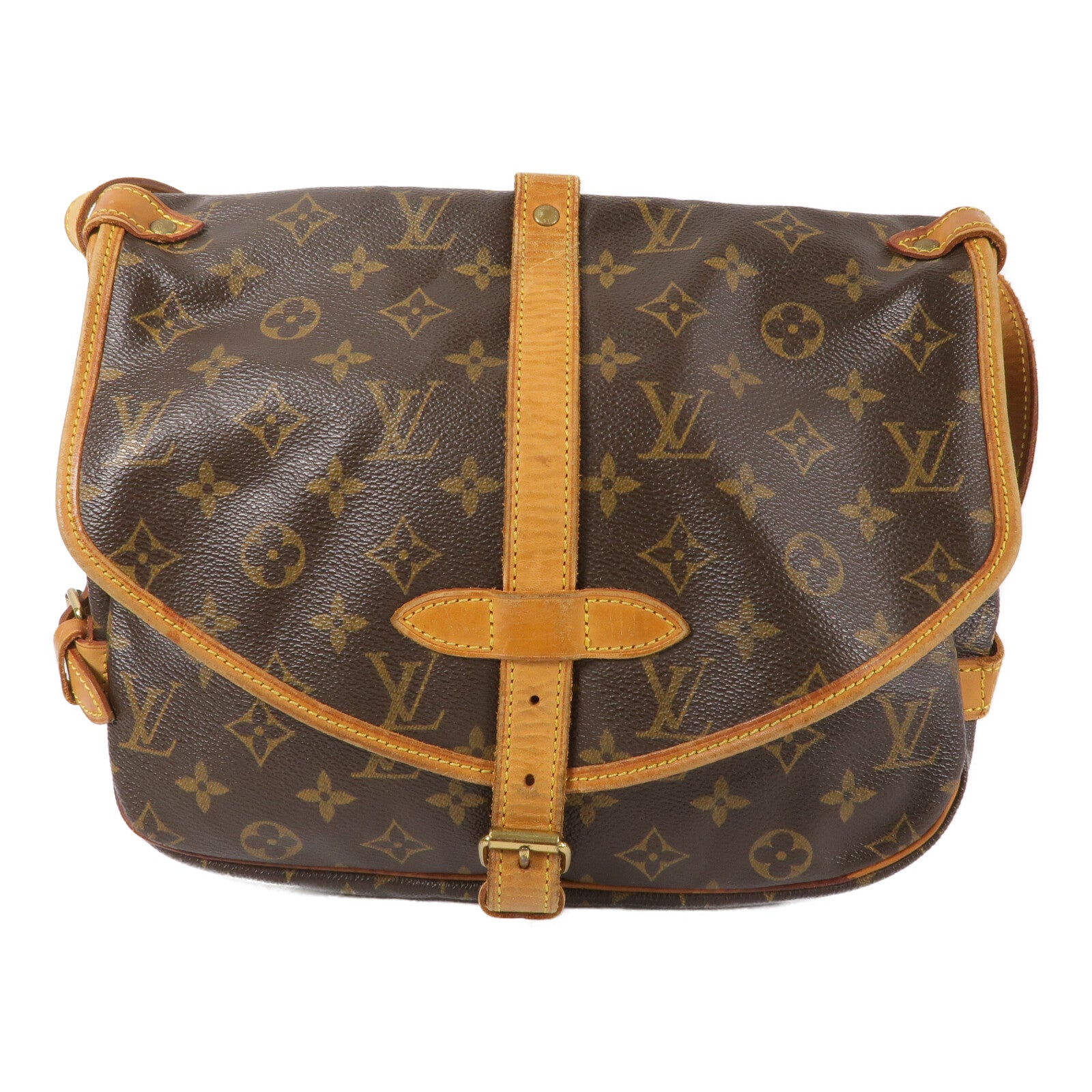 LOUIS VUITTON Monogram Saumur 30肩背袋