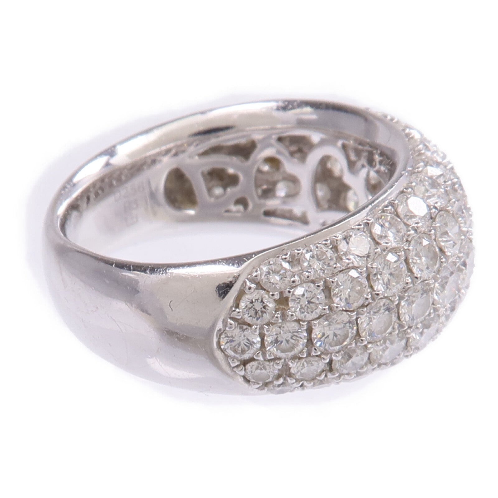 JEWELRY 【激減優惠】18K白金Diamond Ring鑽石戒指US#5.75