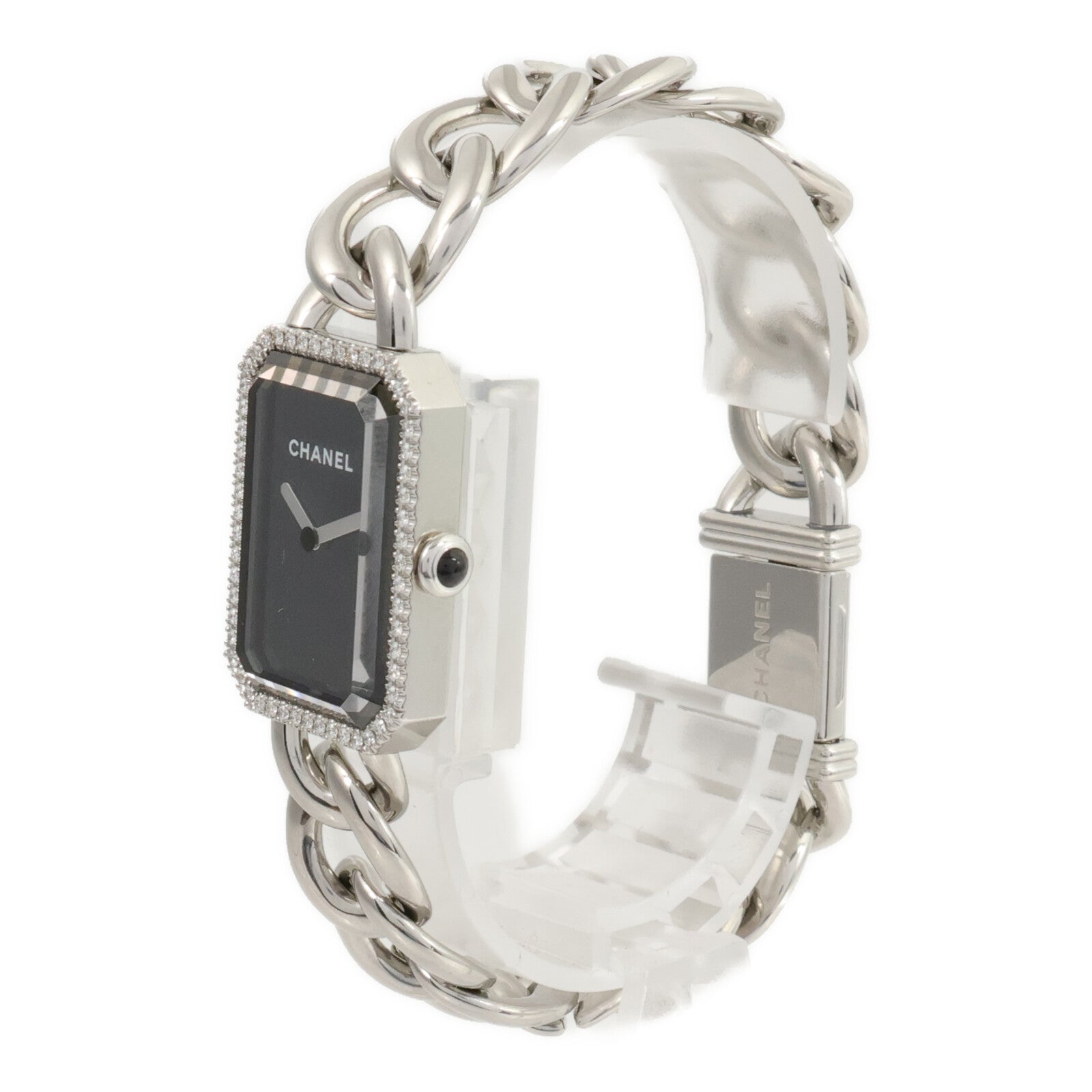 CHANEL Premiere Gourmette Chain Watch H7020