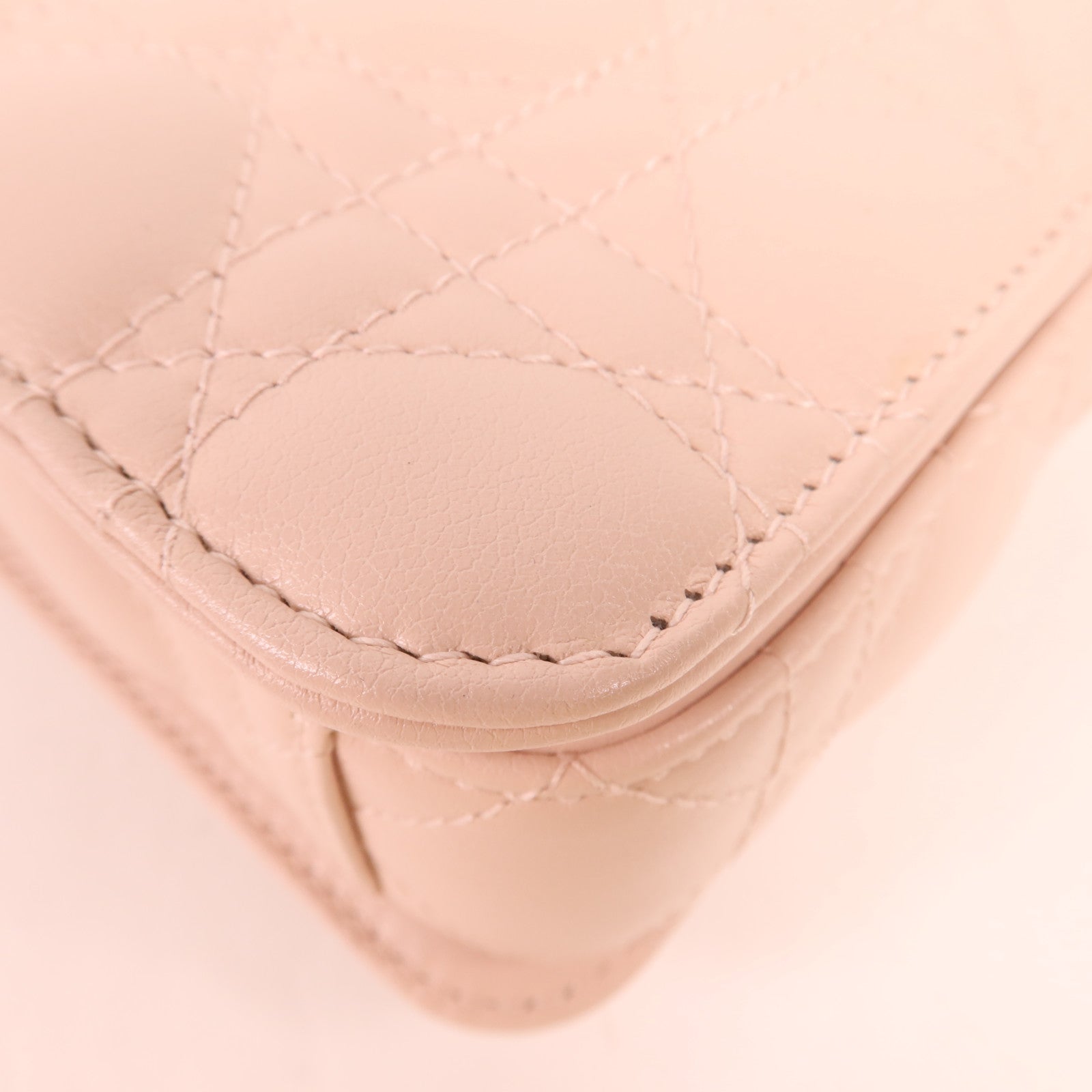 Dior 羊皮皮革Dior Jolie Top Handle金扣鏈帶手挽肩背兩用袋