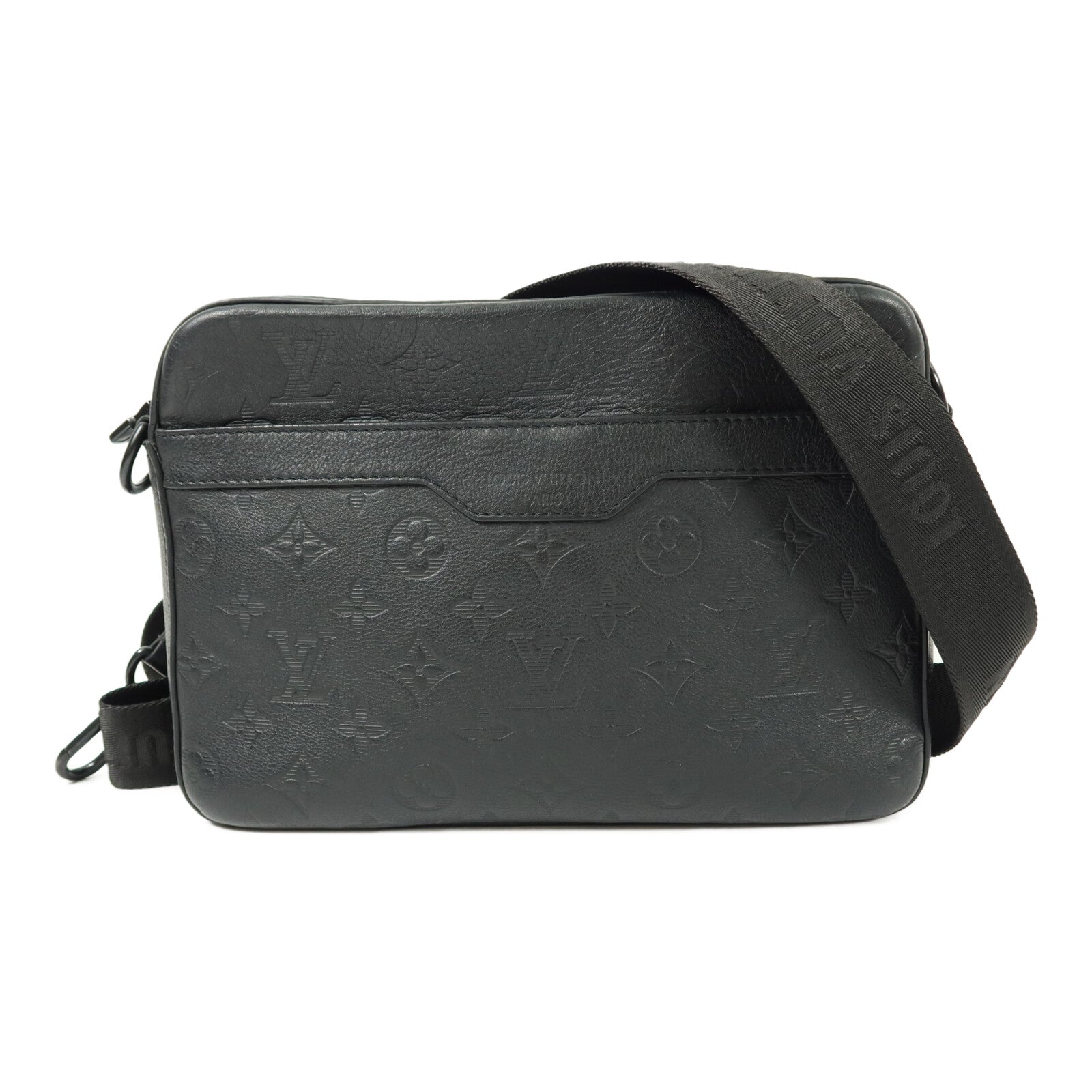 LOUIS VUITTON Monogram Shadow Trio Messenger肩背袋