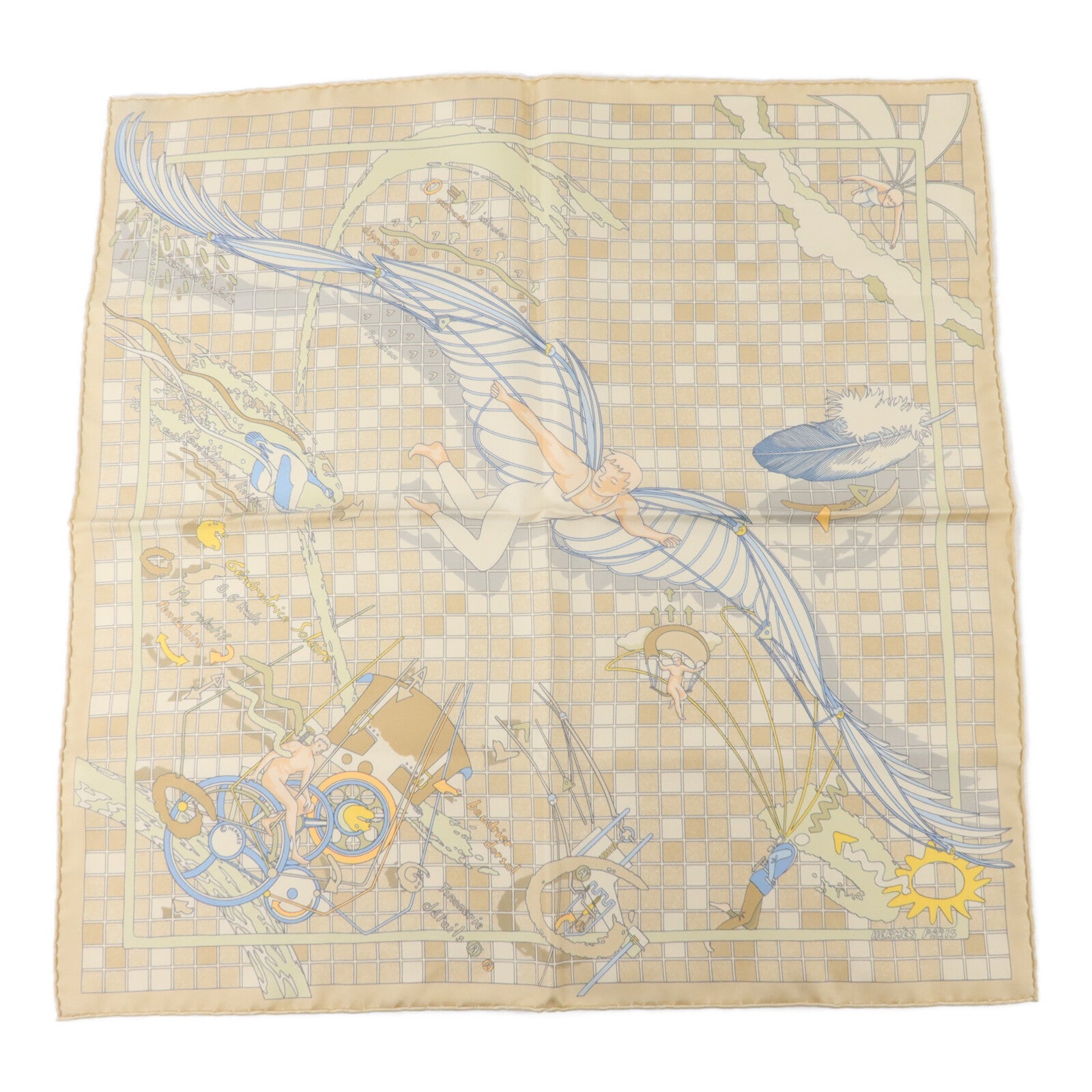 HERMES 絲質Scarf絲巾