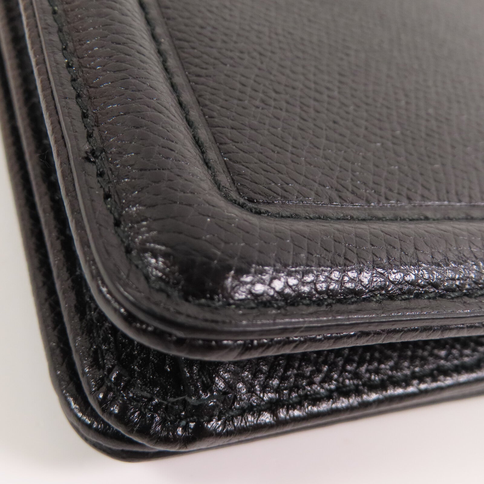 Salvatore Ferragamo 牛皮皮革Wallet On Chain金扣鏈帶肩背袋