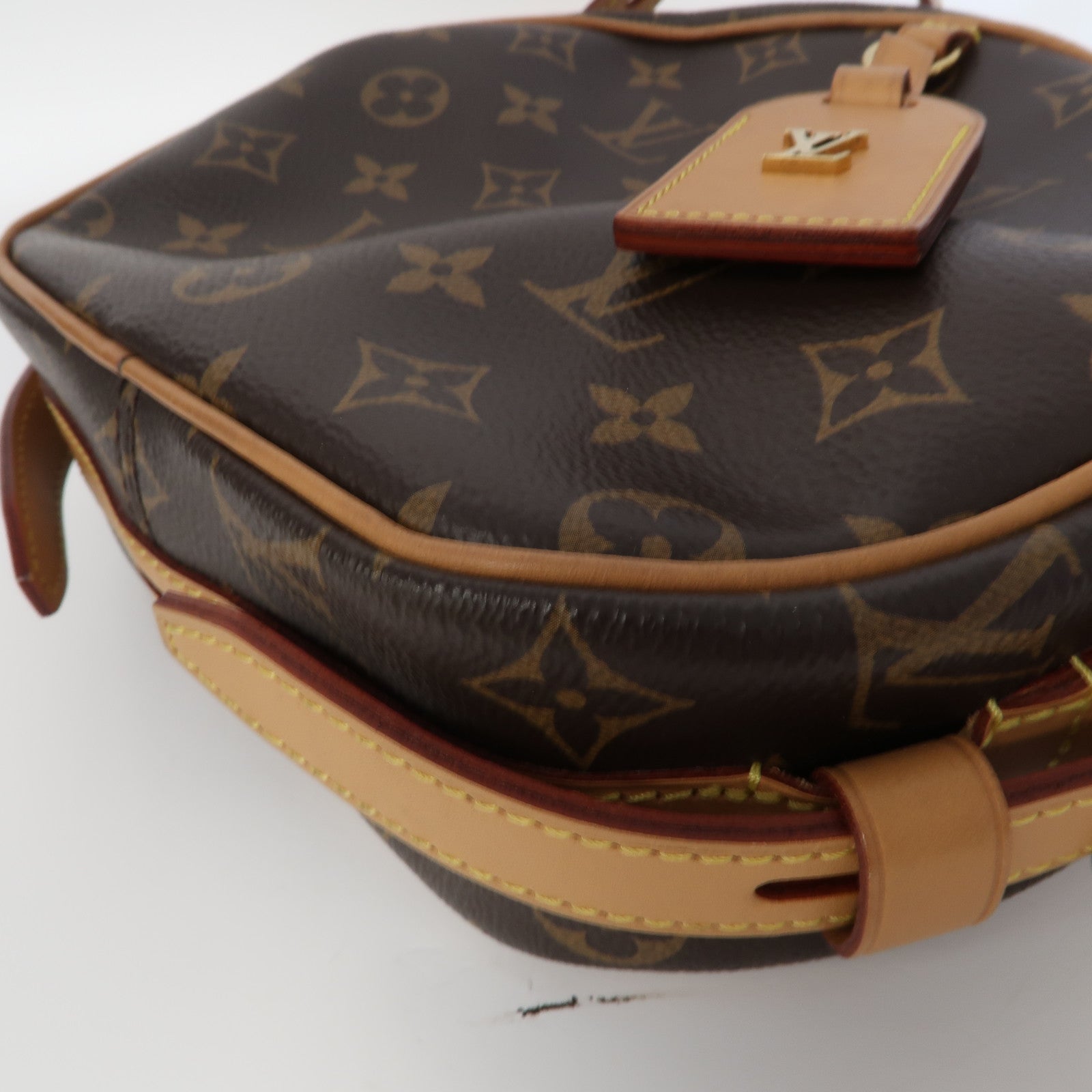 LOUIS VUITTON Monogram Boite Chapeau Souple金扣肩背袋啡色