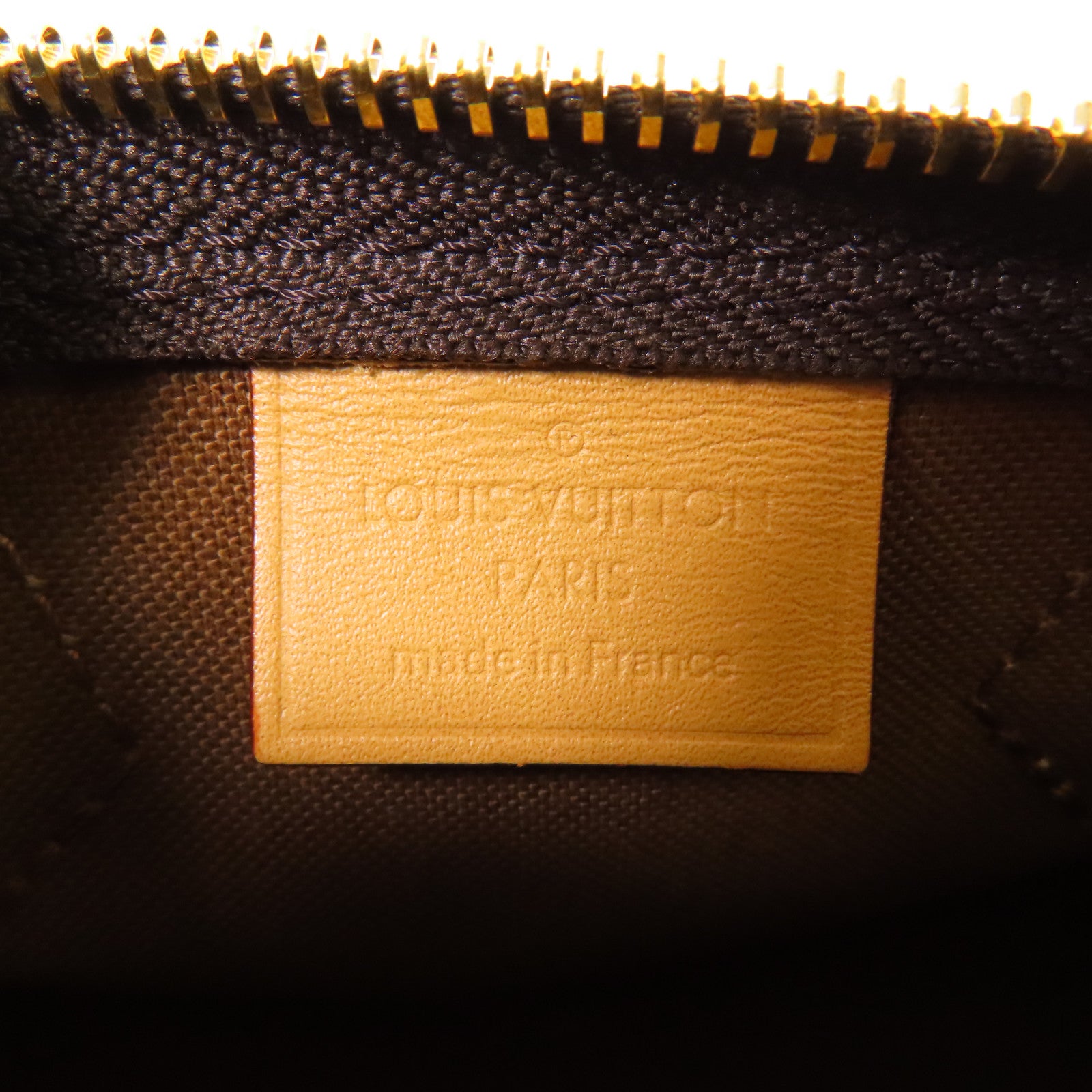 LOUIS VUITTON Monogram Nano Speedy金扣手挽肩背兩用袋