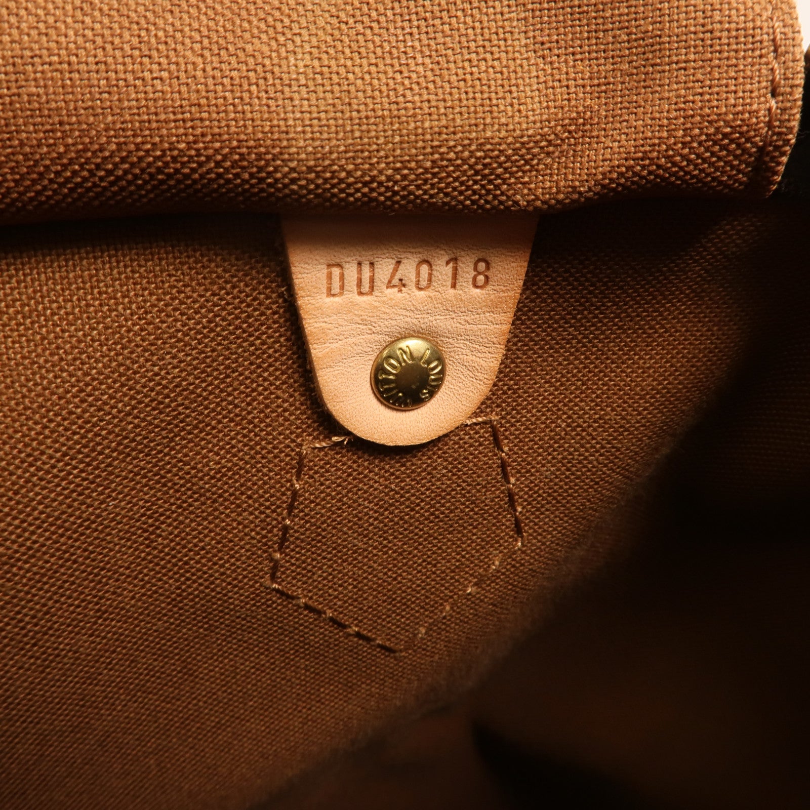 LOUIS VUITTON Monogram Speedy 30金扣手挽袋