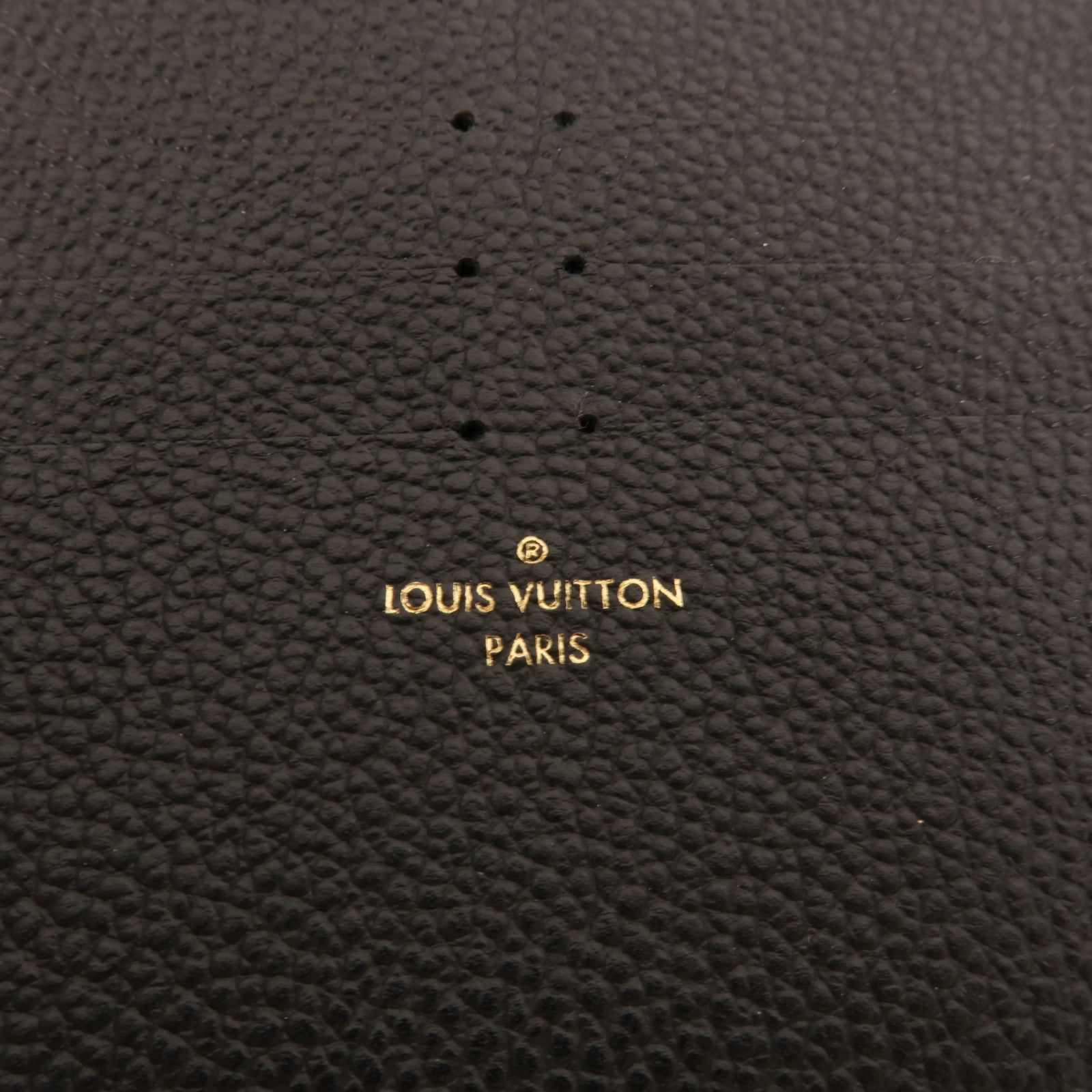 LOUIS VUITTON Monogram Empreinte Felicie Pochette 金扣鏈帶肩背袋