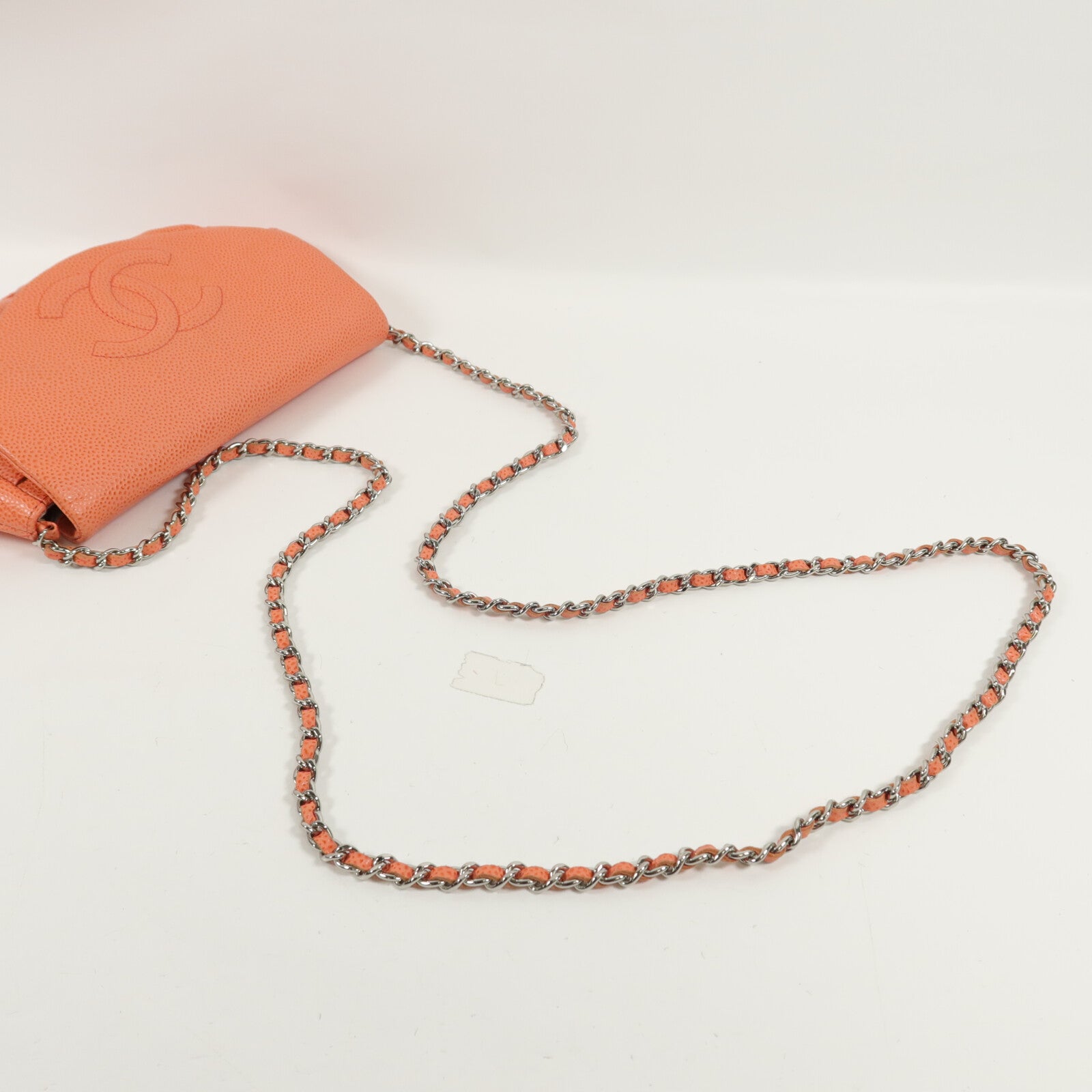 CHANEL 牛皮皮革Chain Shoulder鏈帶肩背袋