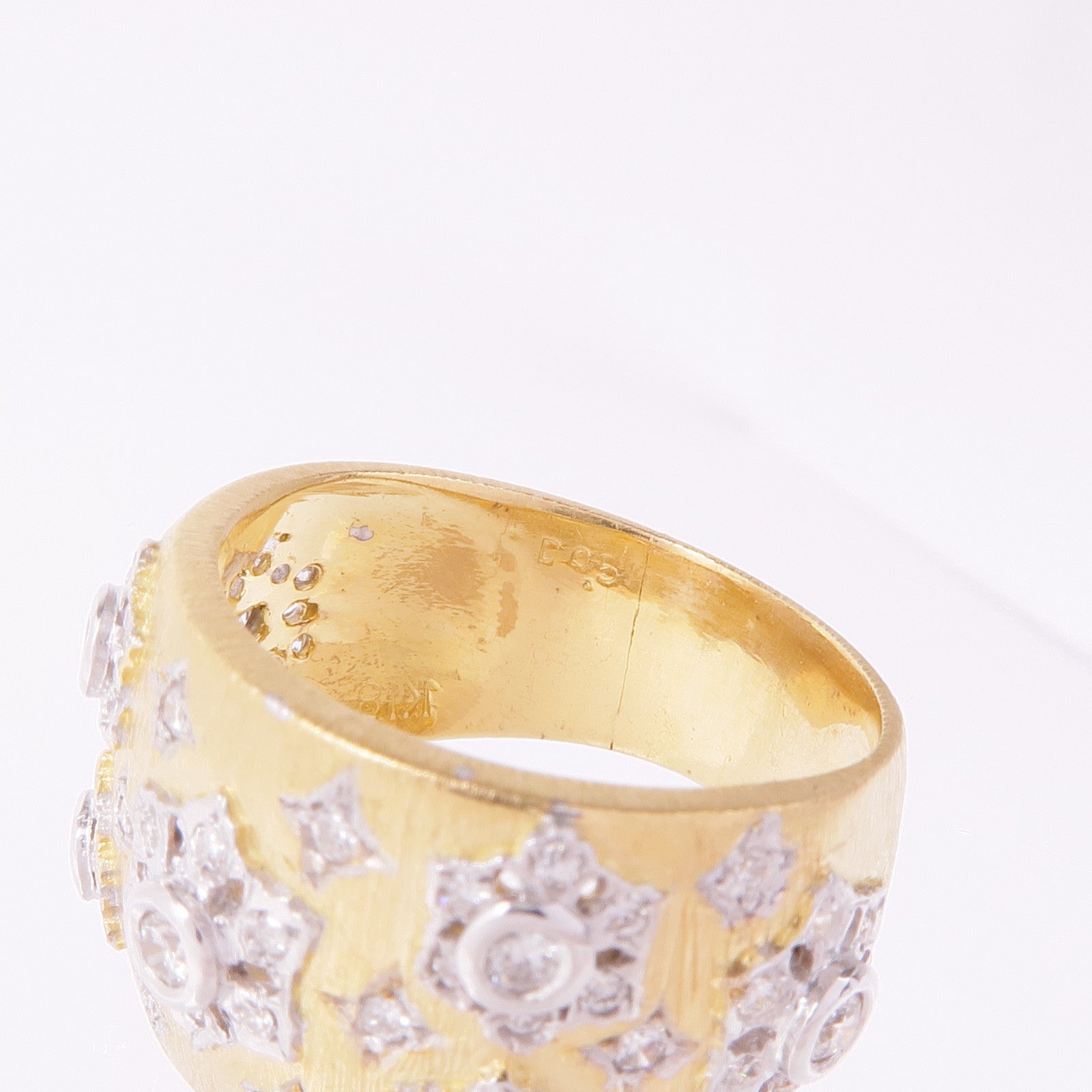 JEWELRY 18K黃金/白金Diamond Ring鑽石戒指US#5.25