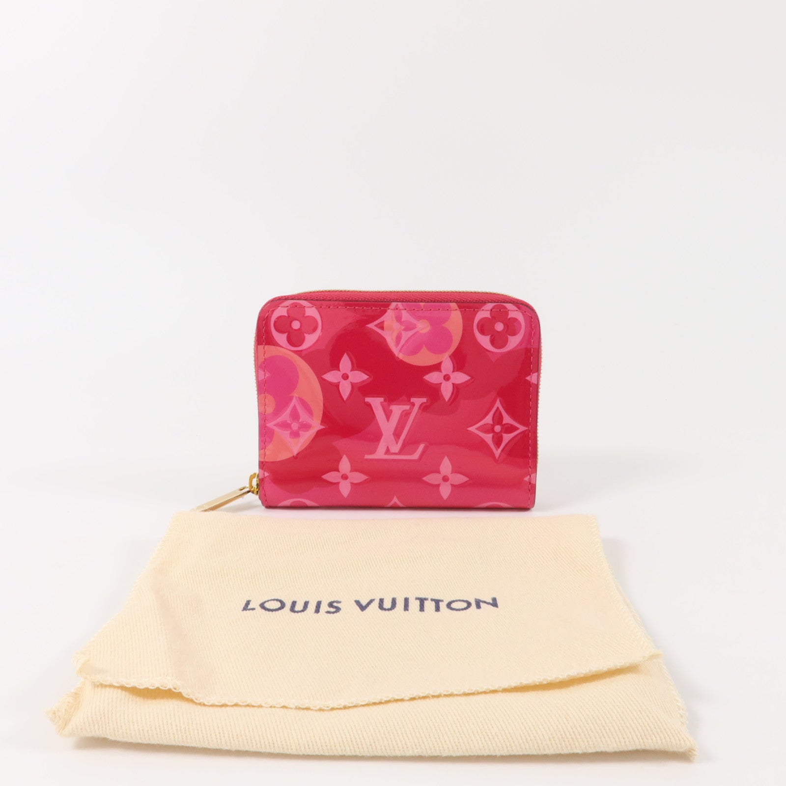 LOUIS VUITTON Monogram Vernis Zippy Coin Purse零錢包