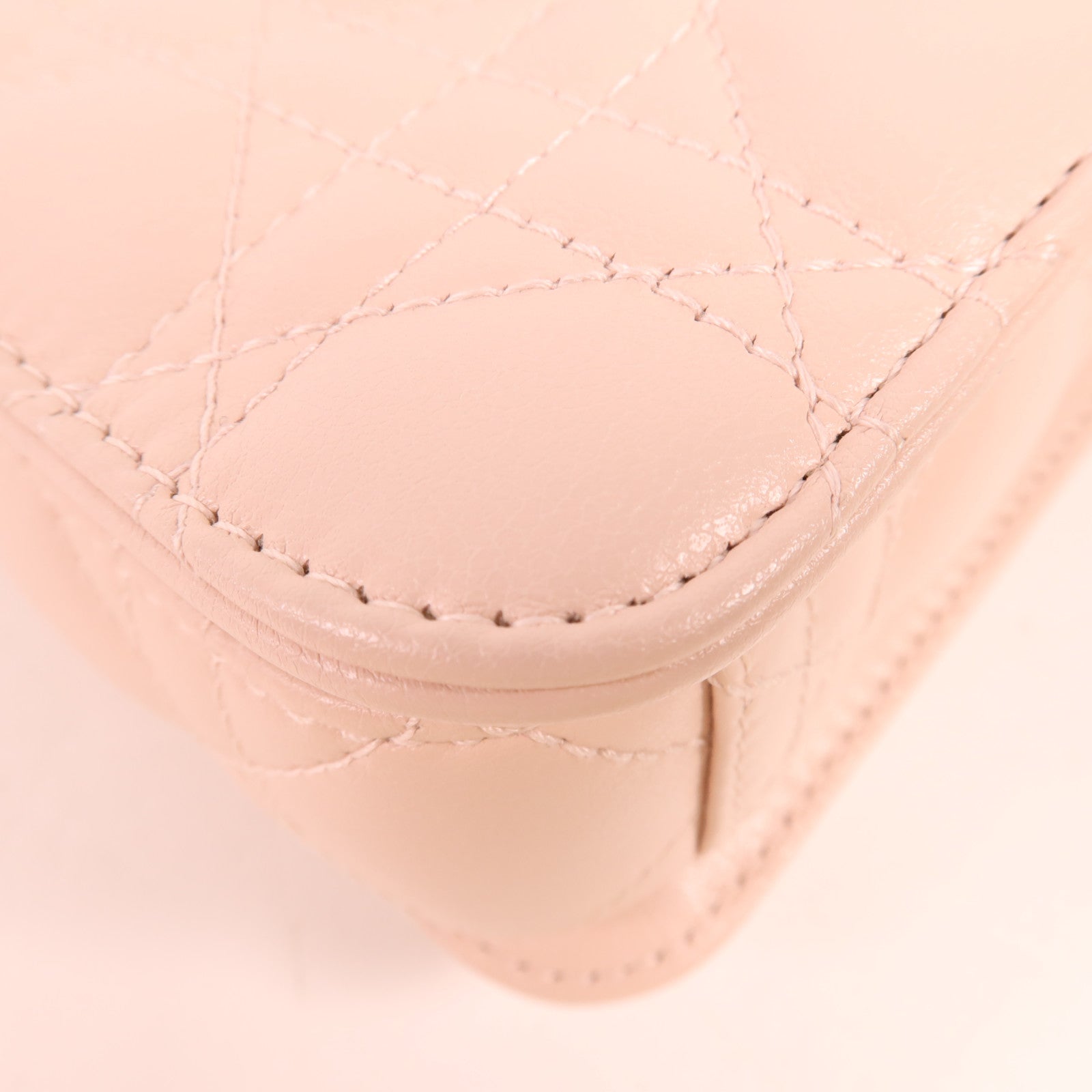 Dior 羊皮皮革Dior Jolie Top Handle金扣鏈帶手挽肩背兩用袋