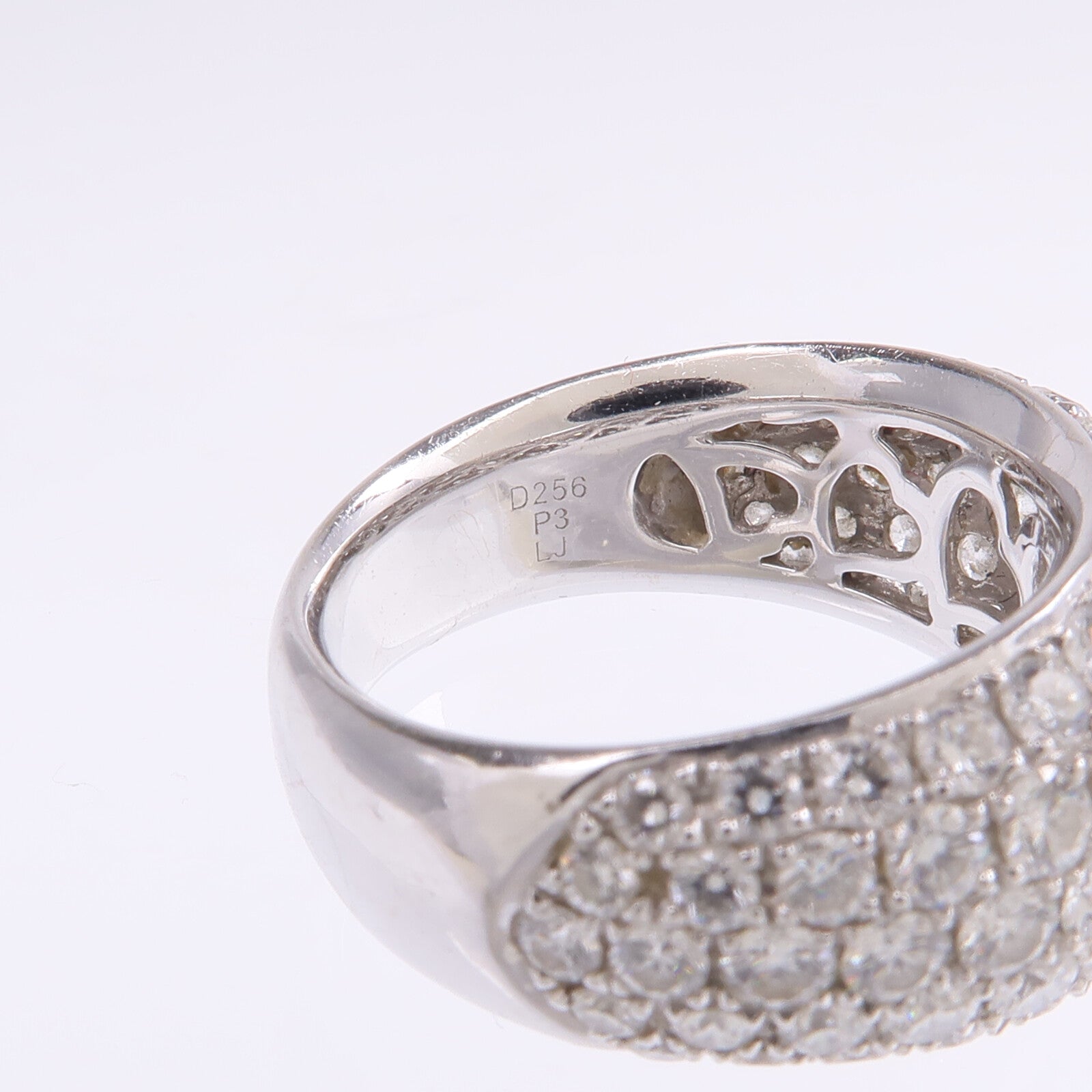 JEWELRY 【激減優惠】18K白金Diamond Ring鑽石戒指US#5.75