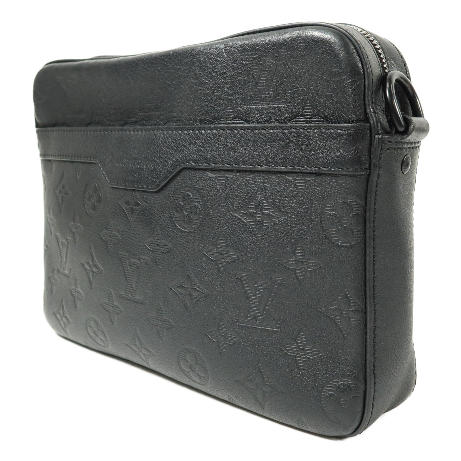 LOUIS VUITTON Monogram Shadow Trio Messenger肩背袋