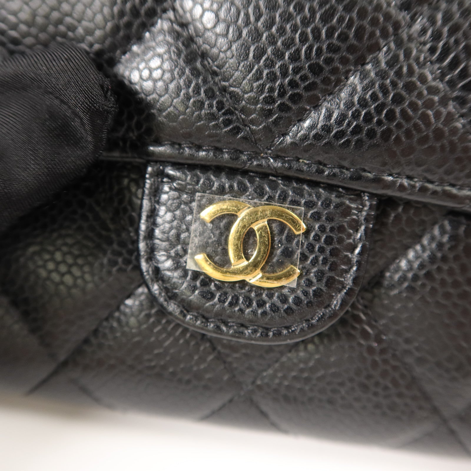 CHANEL 牛皮皮革Classic Medium Flap Wallet錢包