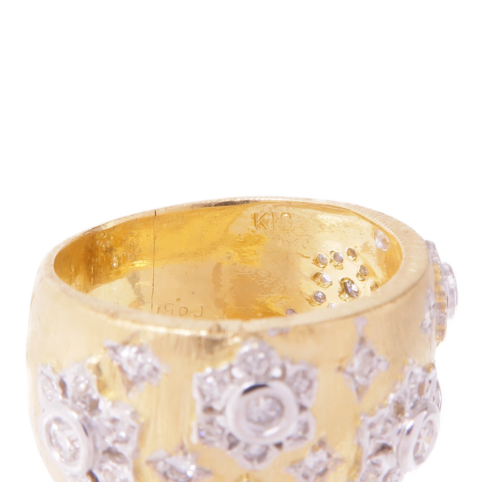 JEWELRY 18K黃金/白金Diamond Ring鑽石戒指US#5.25