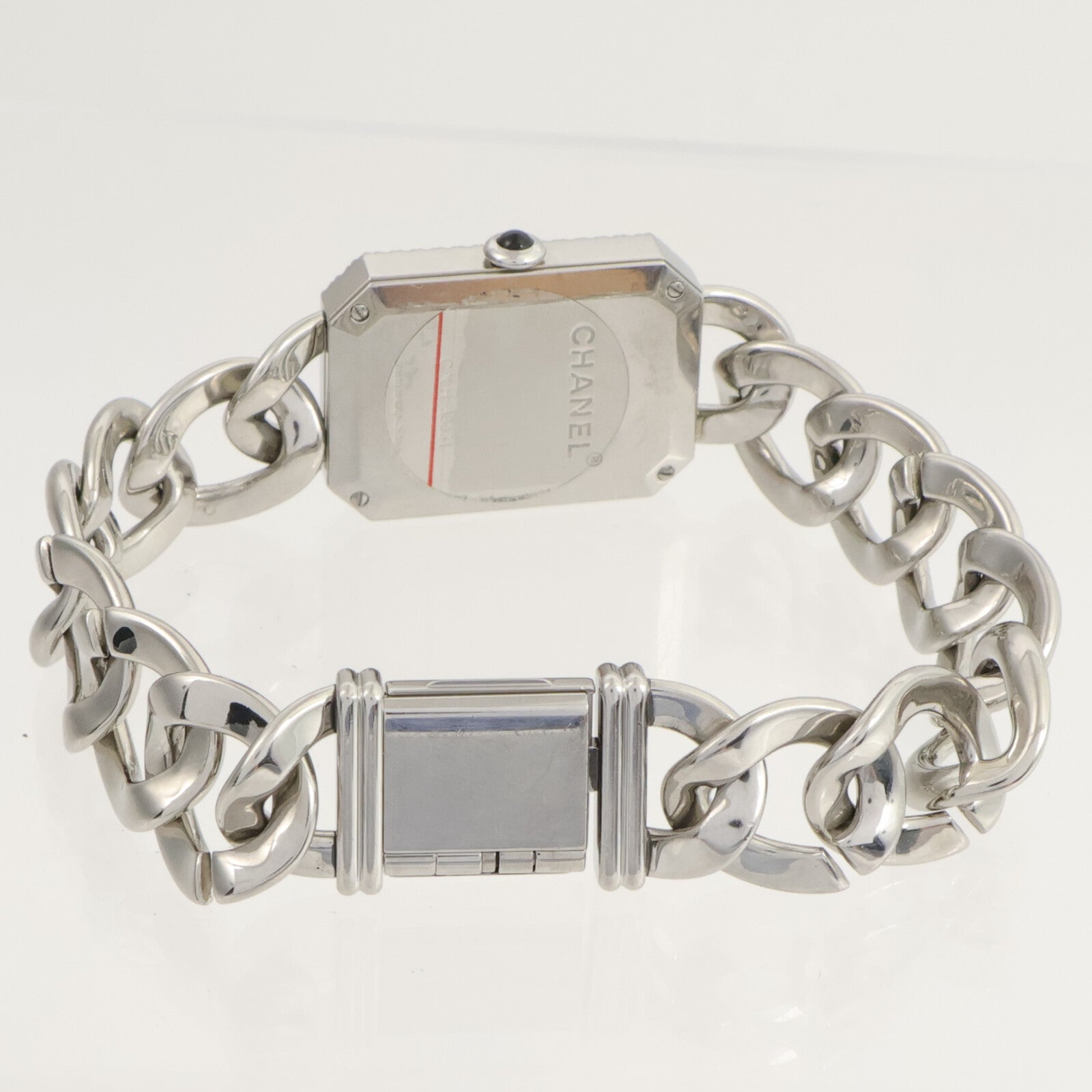CHANEL Premiere Gourmette Chain Watch H7020