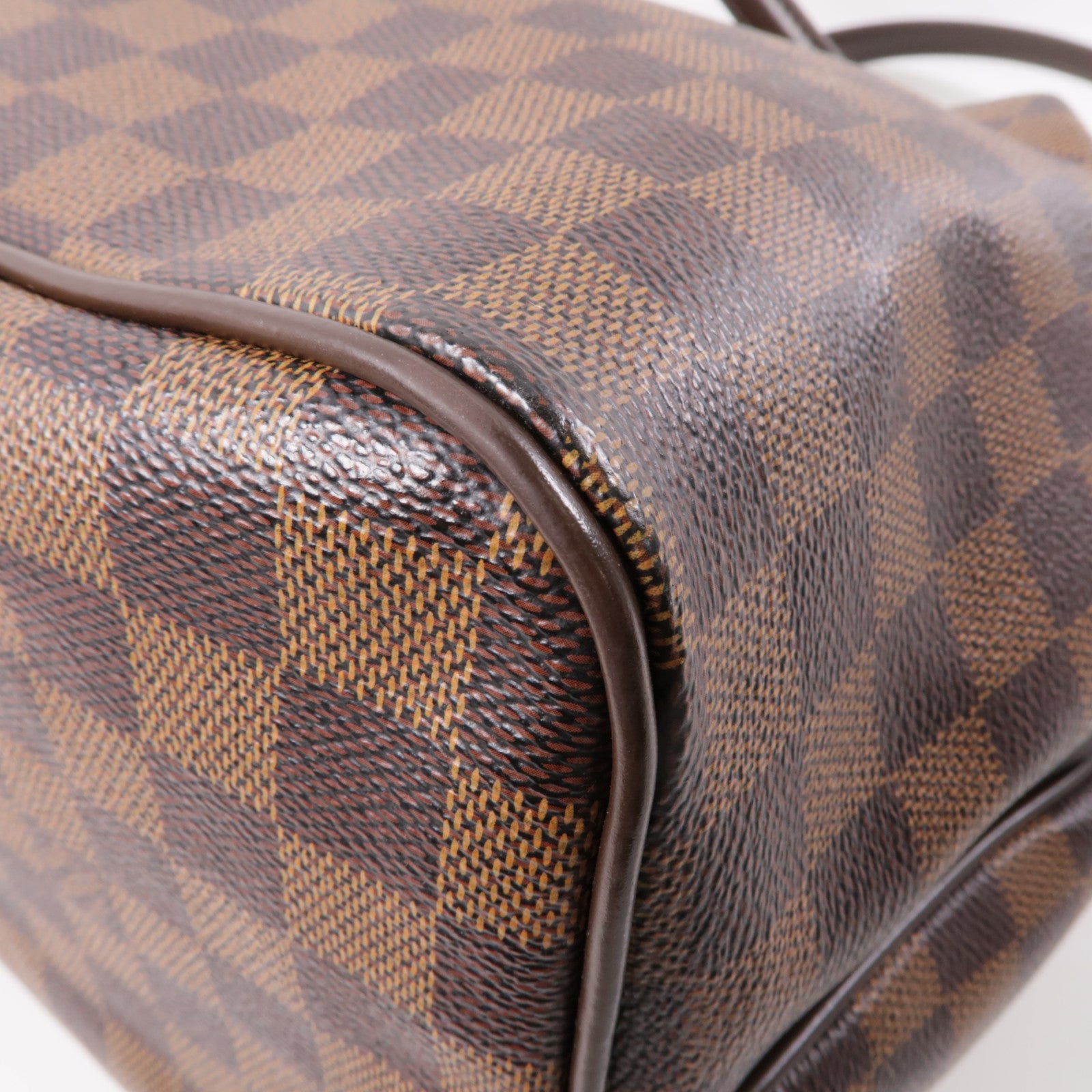 LOUIS VUITTON Damier Westminster GM金扣肩背袋棕色