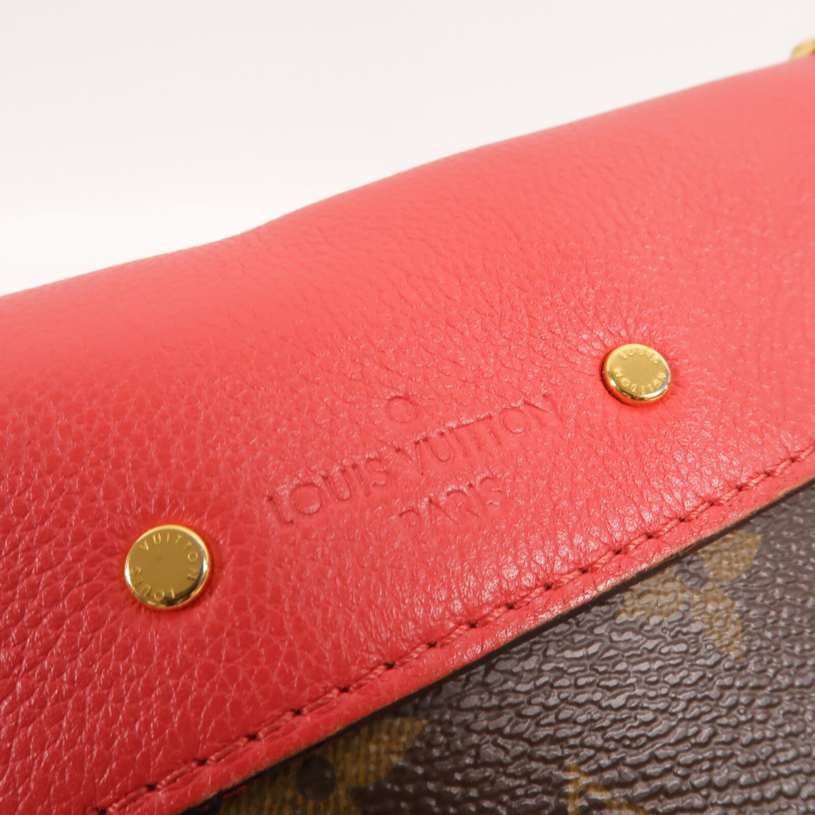 LOUIS VUITTON Monogram Pallas Chain鏈帶肩背袋