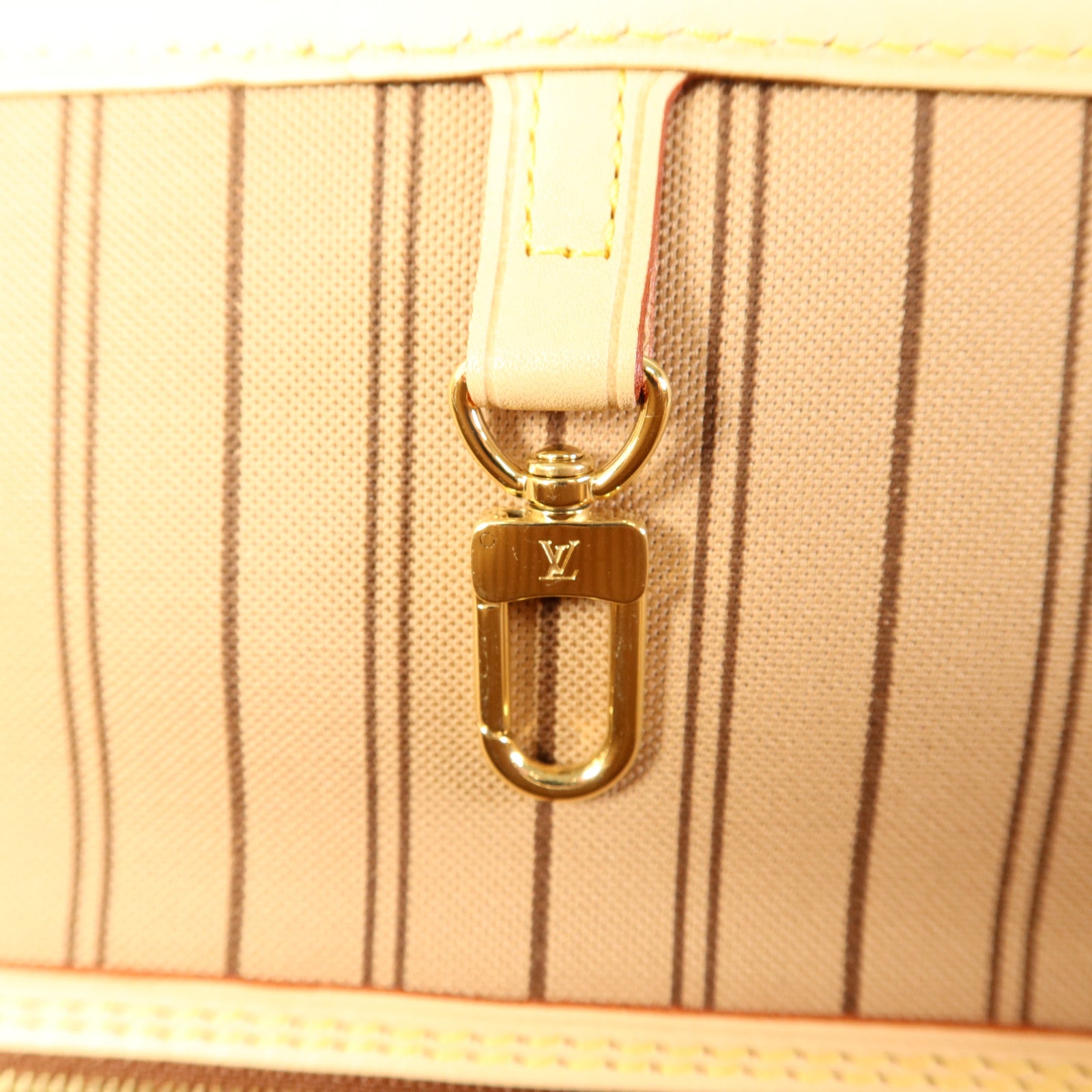 LOUIS VUITTON Monogram Neverfull GM金扣手挽袋
