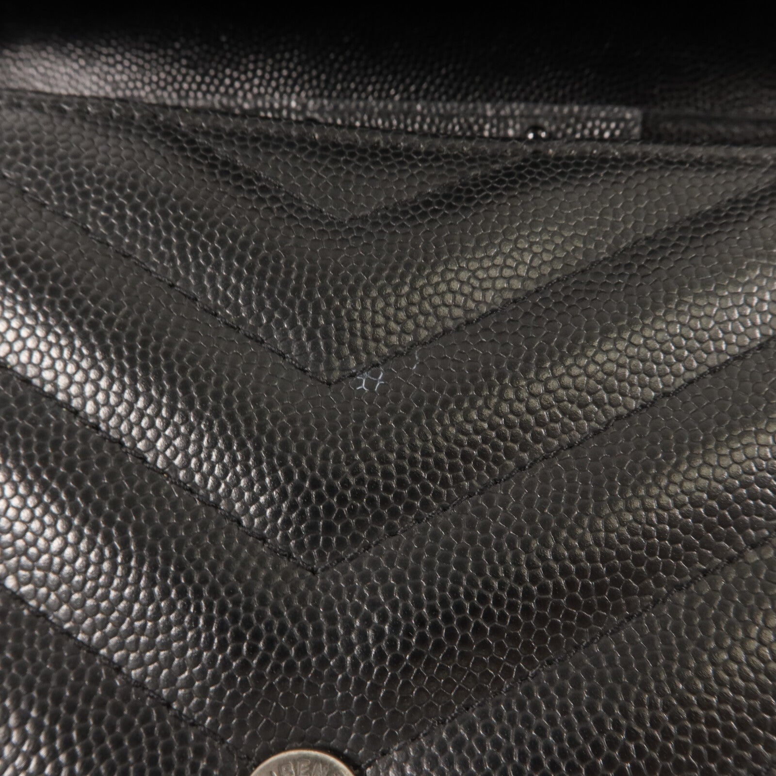 SAINT LAURENT 牛皮皮革Cassandre Envelope肩背袋