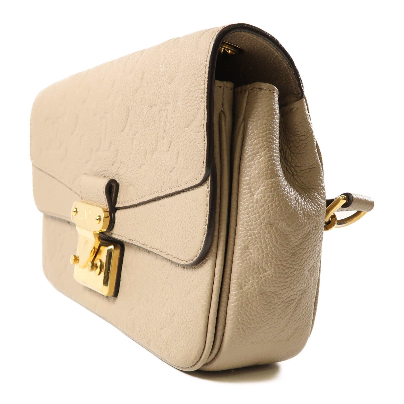 LOUIS VUITTON Momogram Empreinte Marceau肩背袋灰色