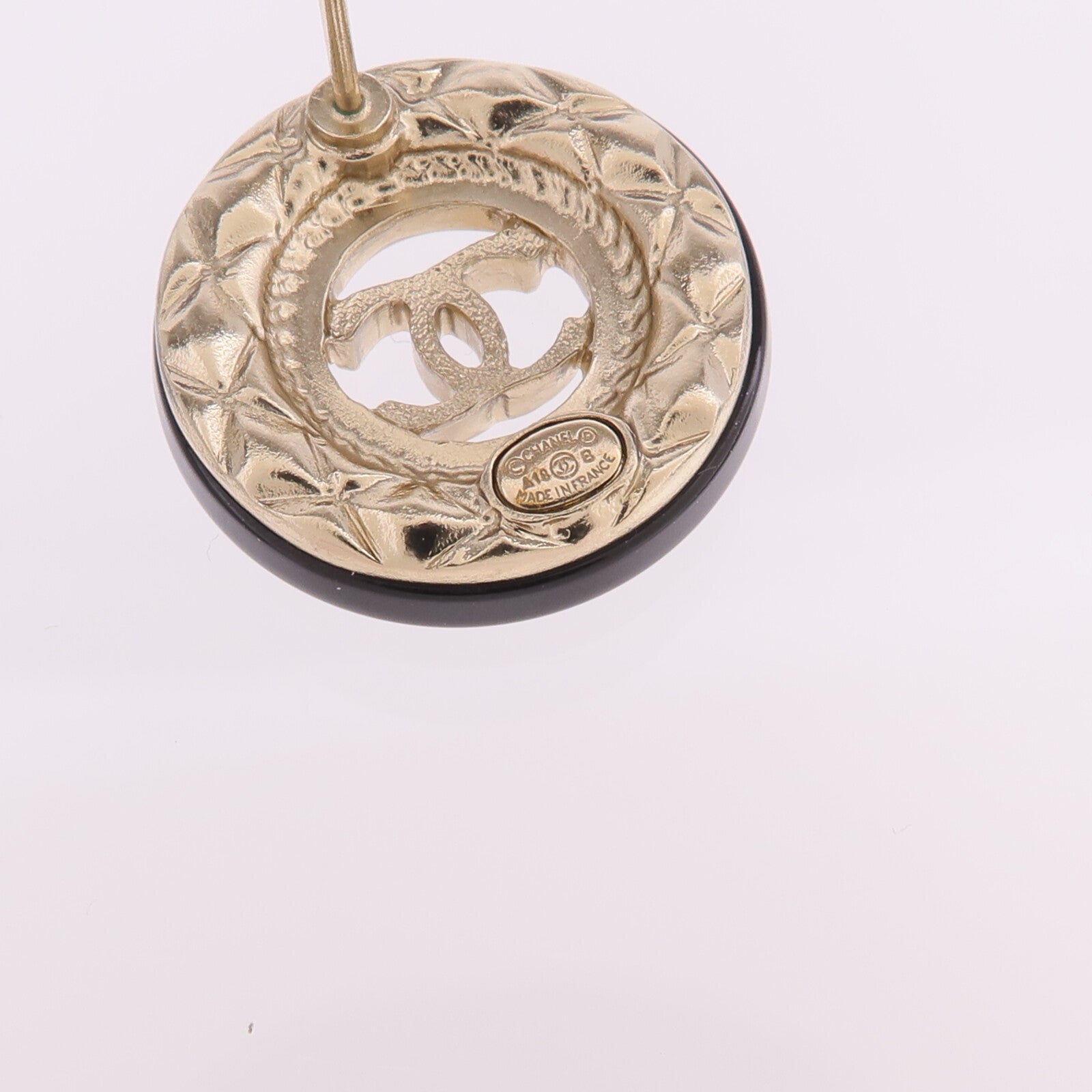 CHANEL PVC/金屬Earrings耳環