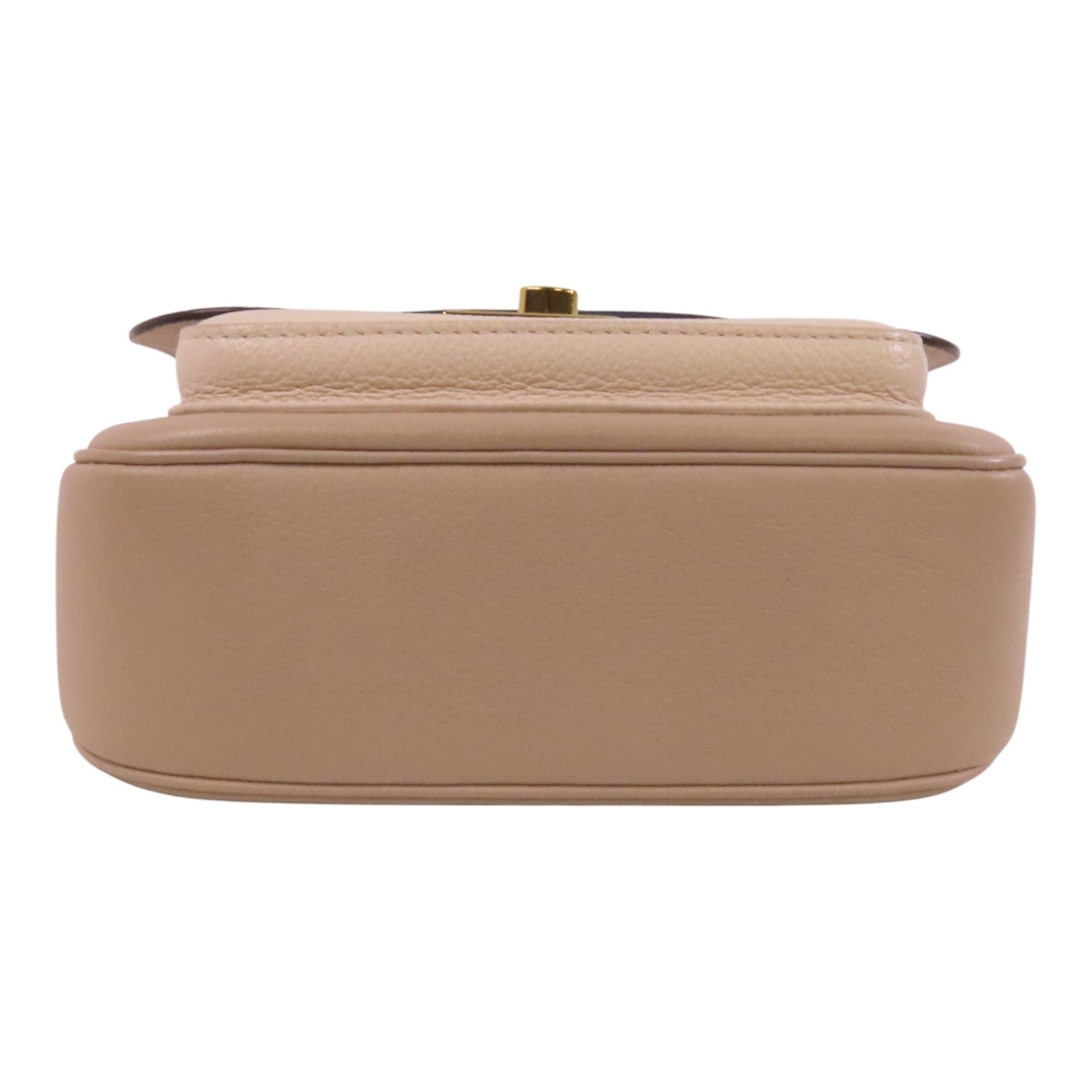 LOUIS VUITTON Greige Lockme Tender金扣肩背袋