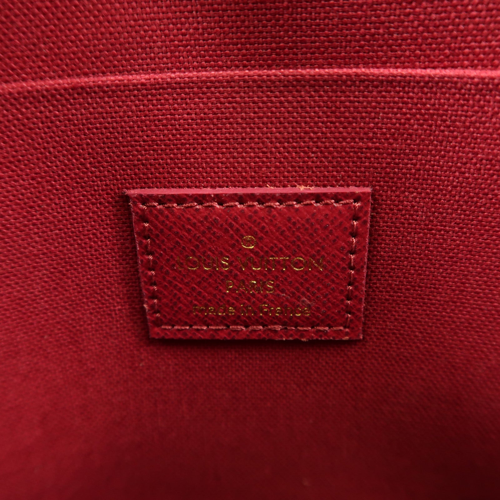 LOUIS VUITTON Monogram Pochette Felicie金扣鏈帶肩背袋