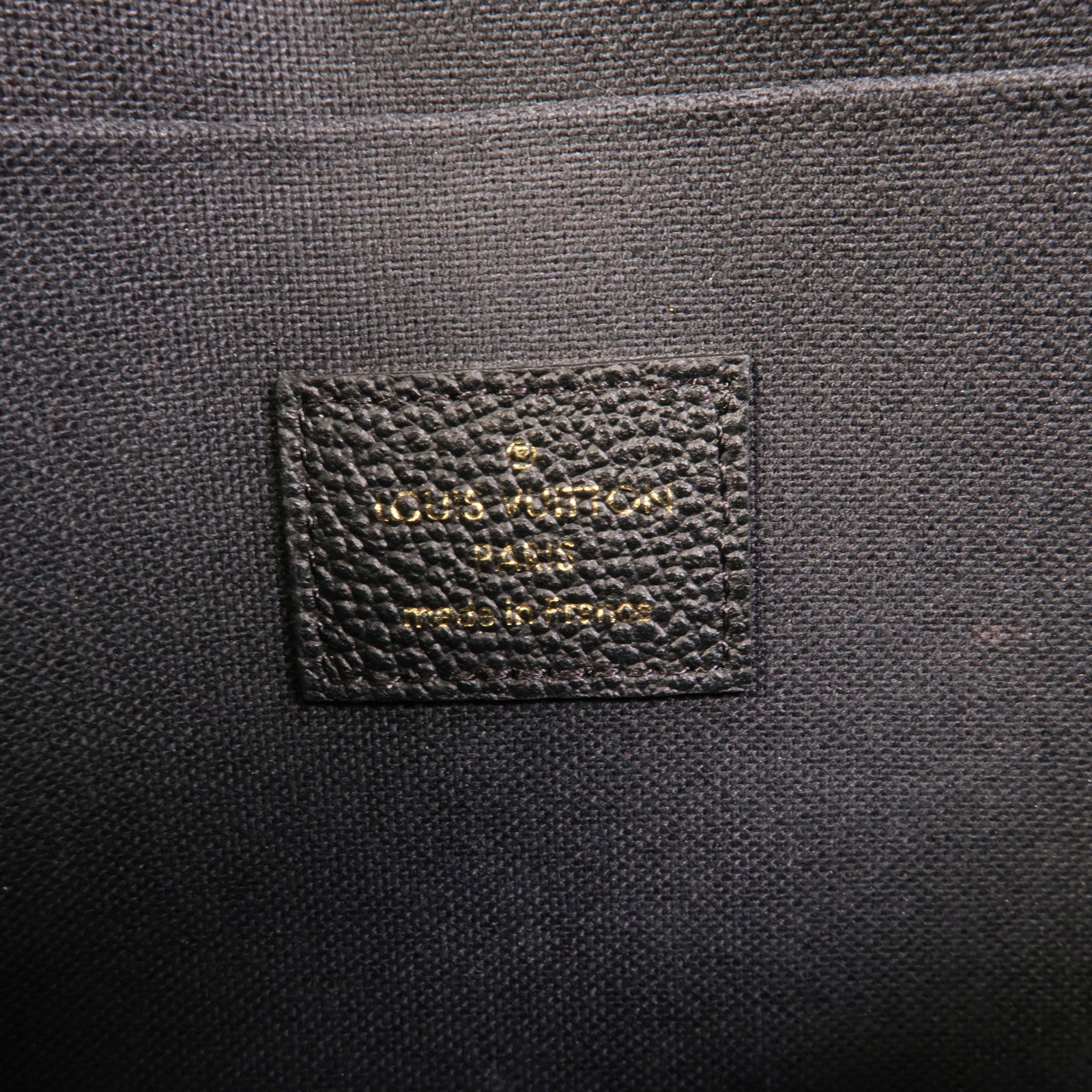 LOUIS VUITTON Monogram Empreinte Felicie Pochette 金扣鏈帶肩背袋
