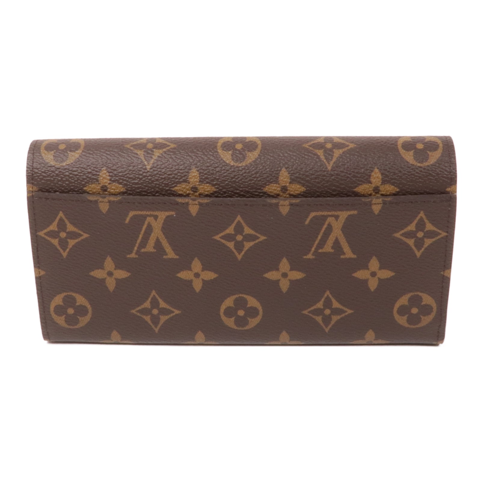 LOUIS VUITTON Monogram Sarah金扣長錢包